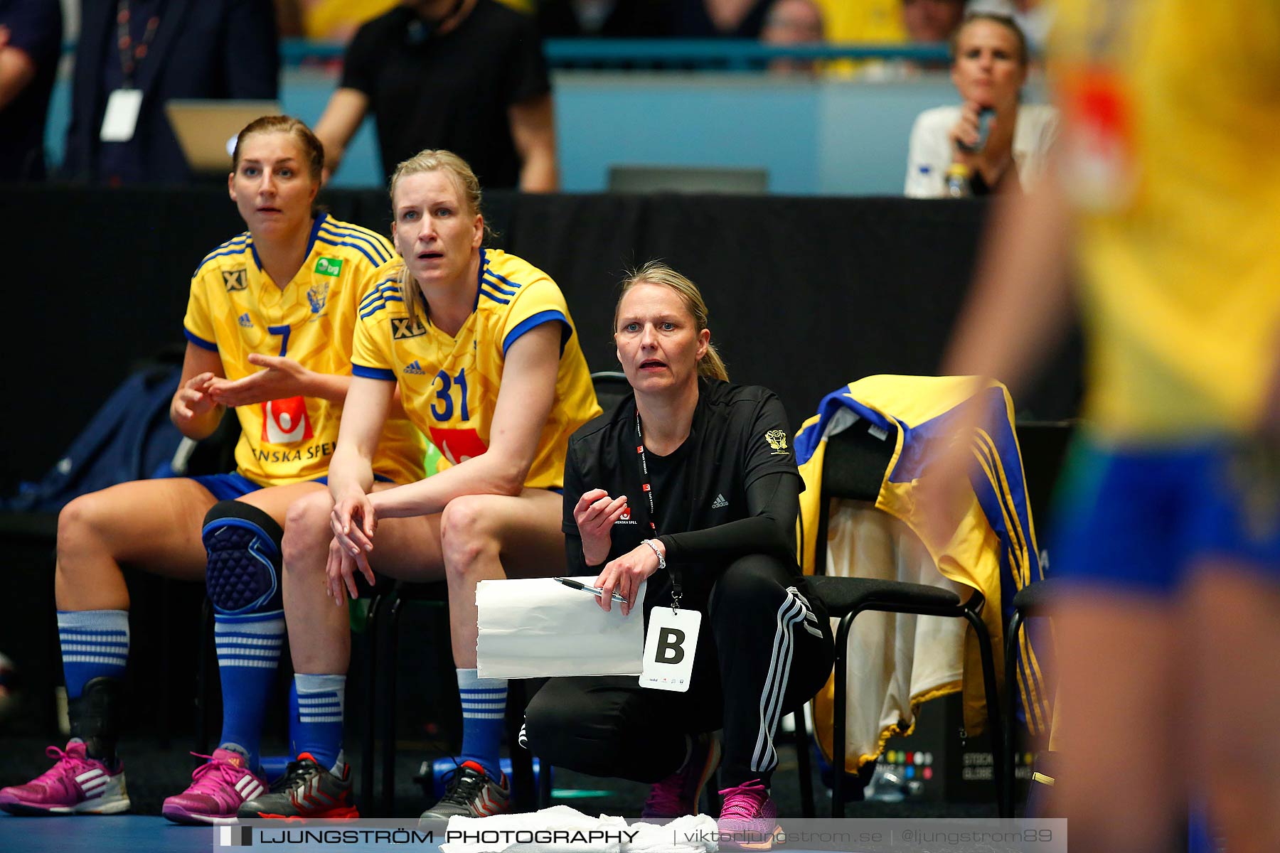 VM-kval Sverige-Kroatien 27-21,dam,Hovet,Stockholm,Sverige,Handboll,,2015,153489