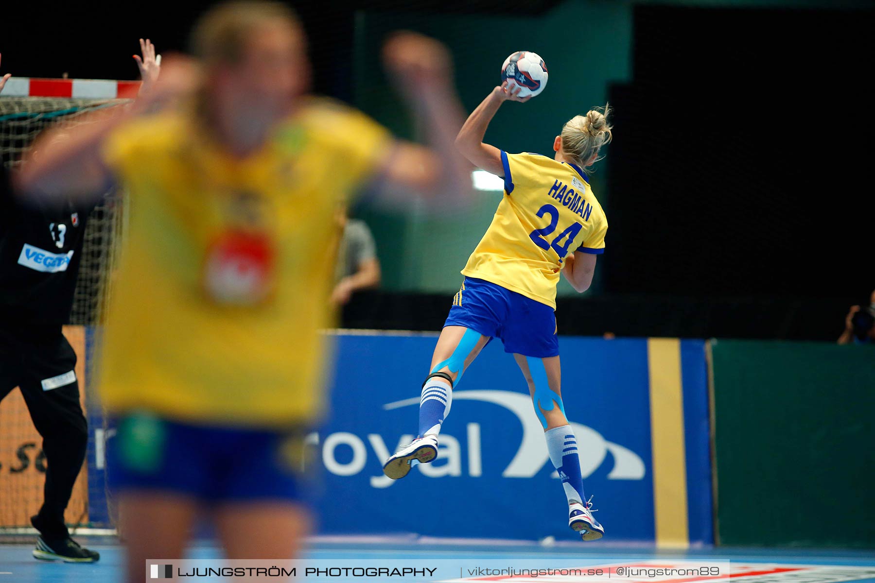 VM-kval Sverige-Kroatien 27-21,dam,Hovet,Stockholm,Sverige,Handboll,,2015,153495