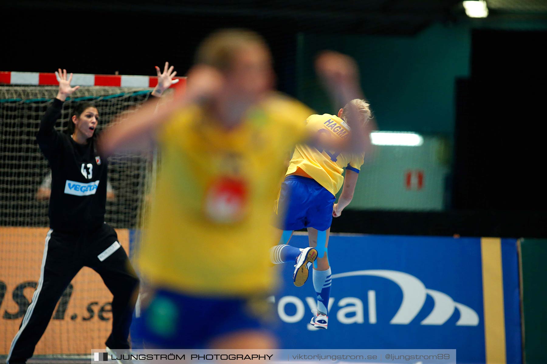 VM-kval Sverige-Kroatien 27-21,dam,Hovet,Stockholm,Sverige,Handboll,,2015,153496