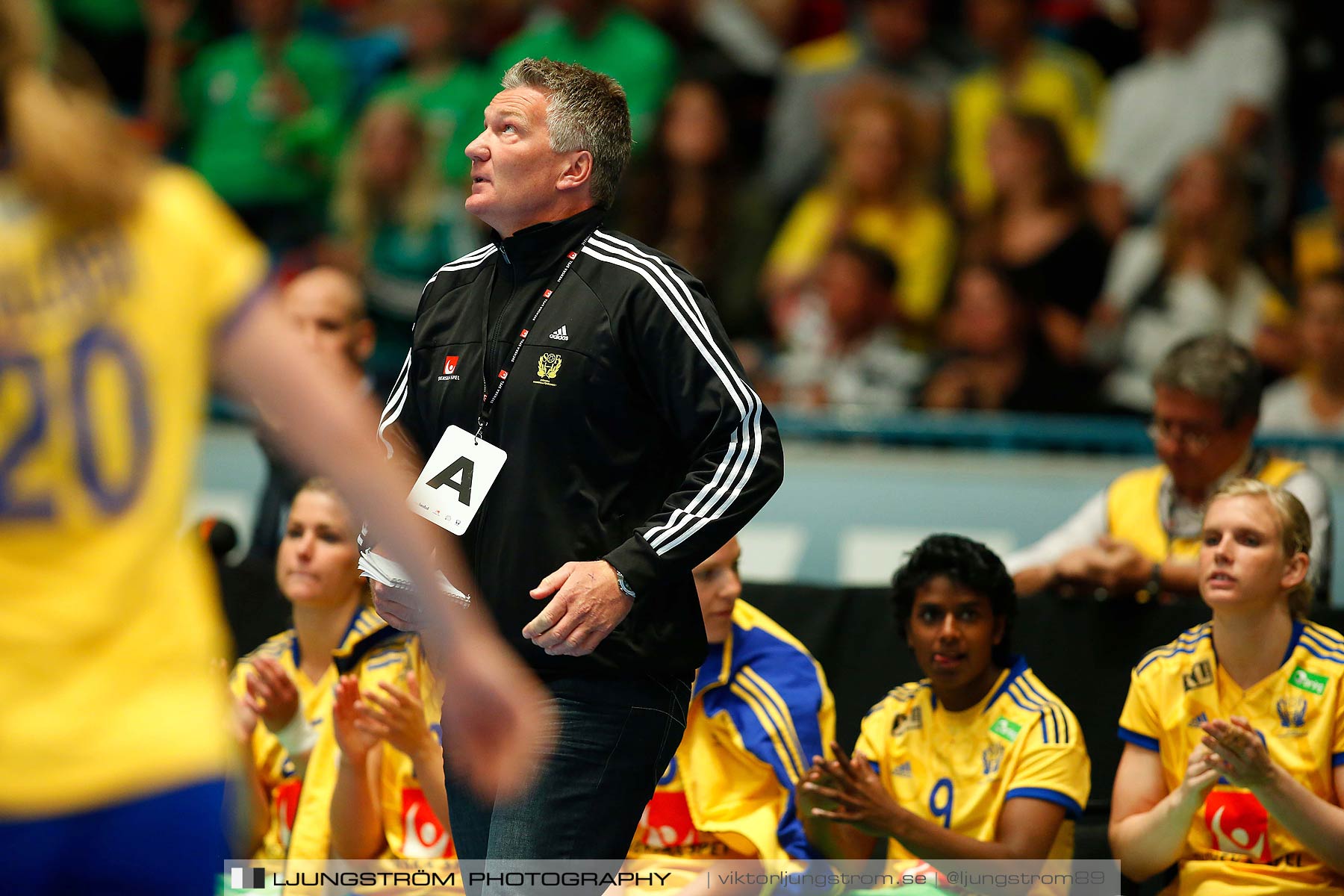 VM-kval Sverige-Kroatien 27-21,dam,Hovet,Stockholm,Sverige,Handboll,,2015,153512