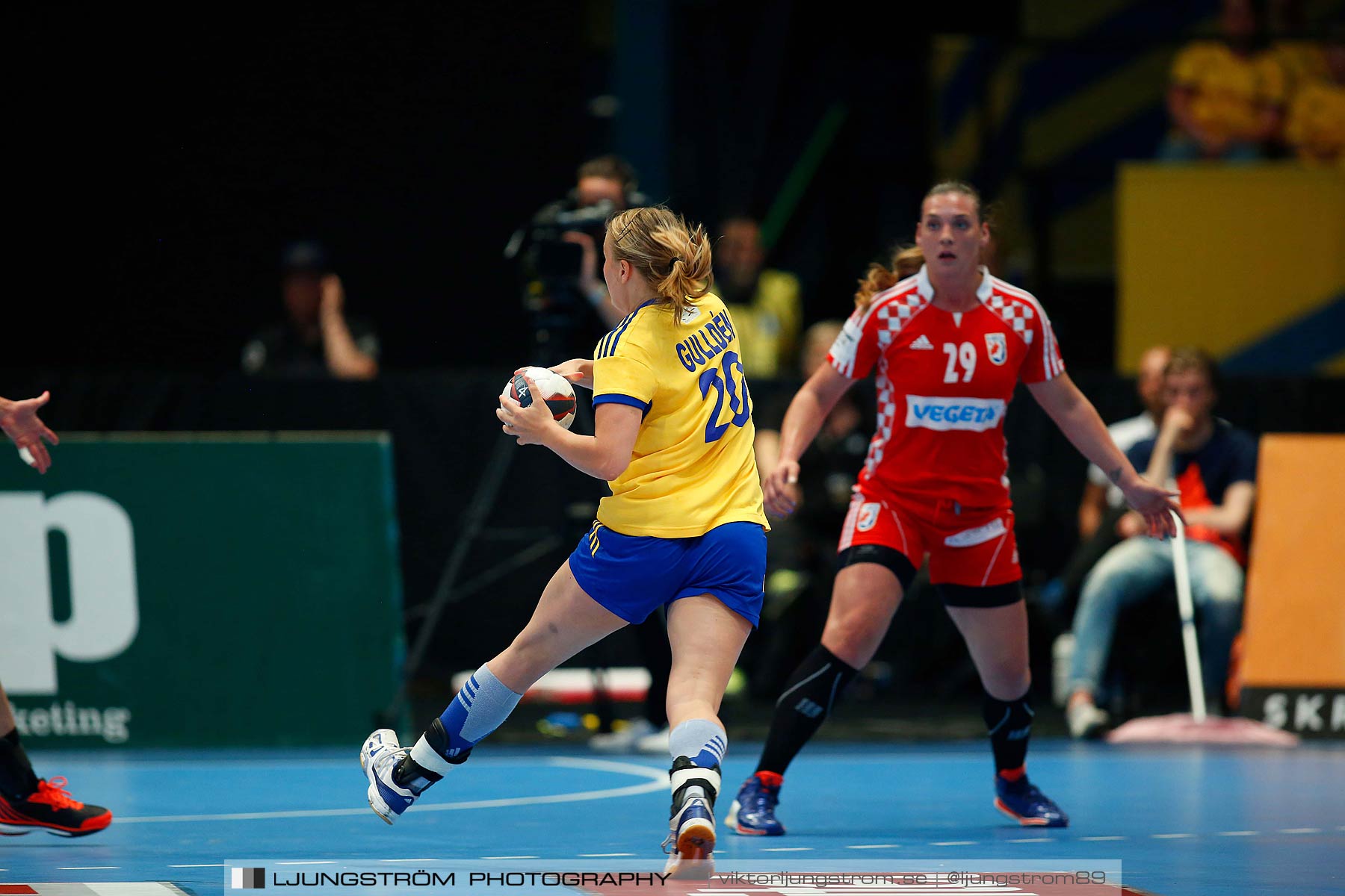 VM-kval Sverige-Kroatien 27-21,dam,Hovet,Stockholm,Sverige,Handboll,,2015,153528