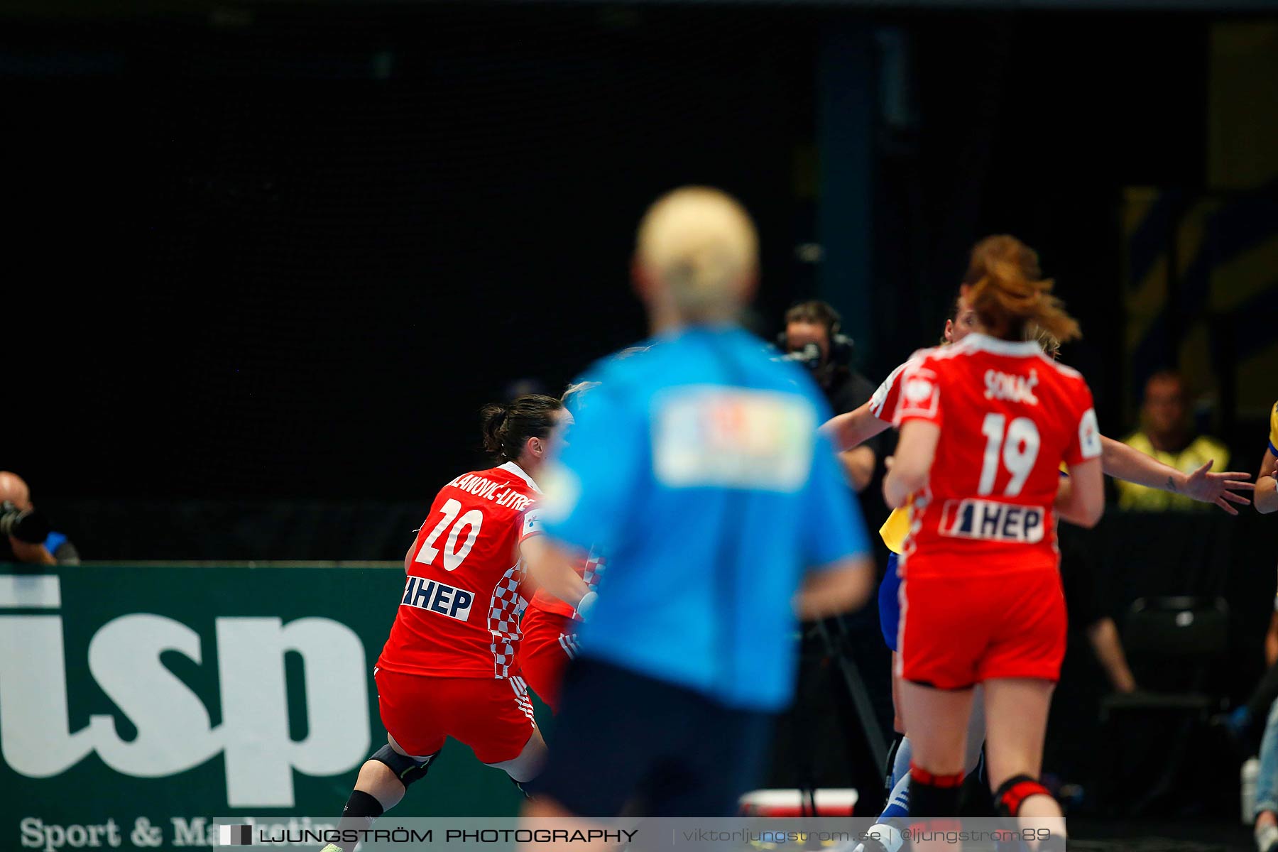 VM-kval Sverige-Kroatien 27-21,dam,Hovet,Stockholm,Sverige,Handboll,,2015,153535