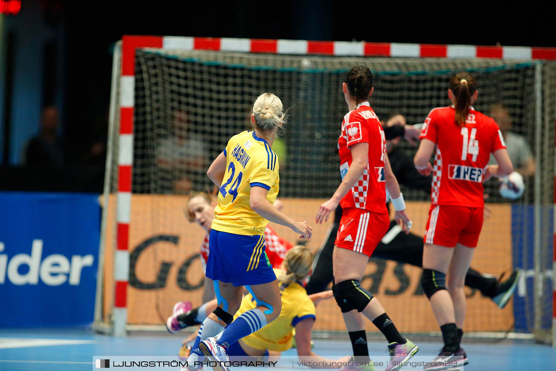 VM-kval Sverige-Kroatien 27-21,dam,Hovet,Stockholm,Sverige,Handboll,,2015,153538