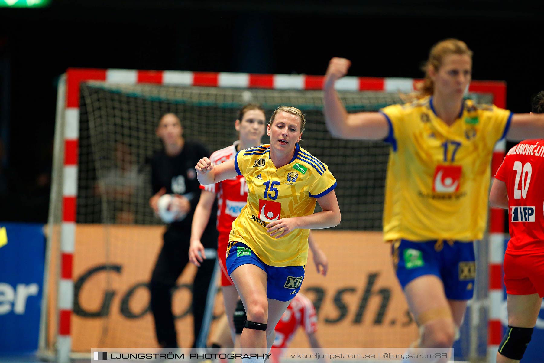 VM-kval Sverige-Kroatien 27-21,dam,Hovet,Stockholm,Sverige,Handboll,,2015,153544