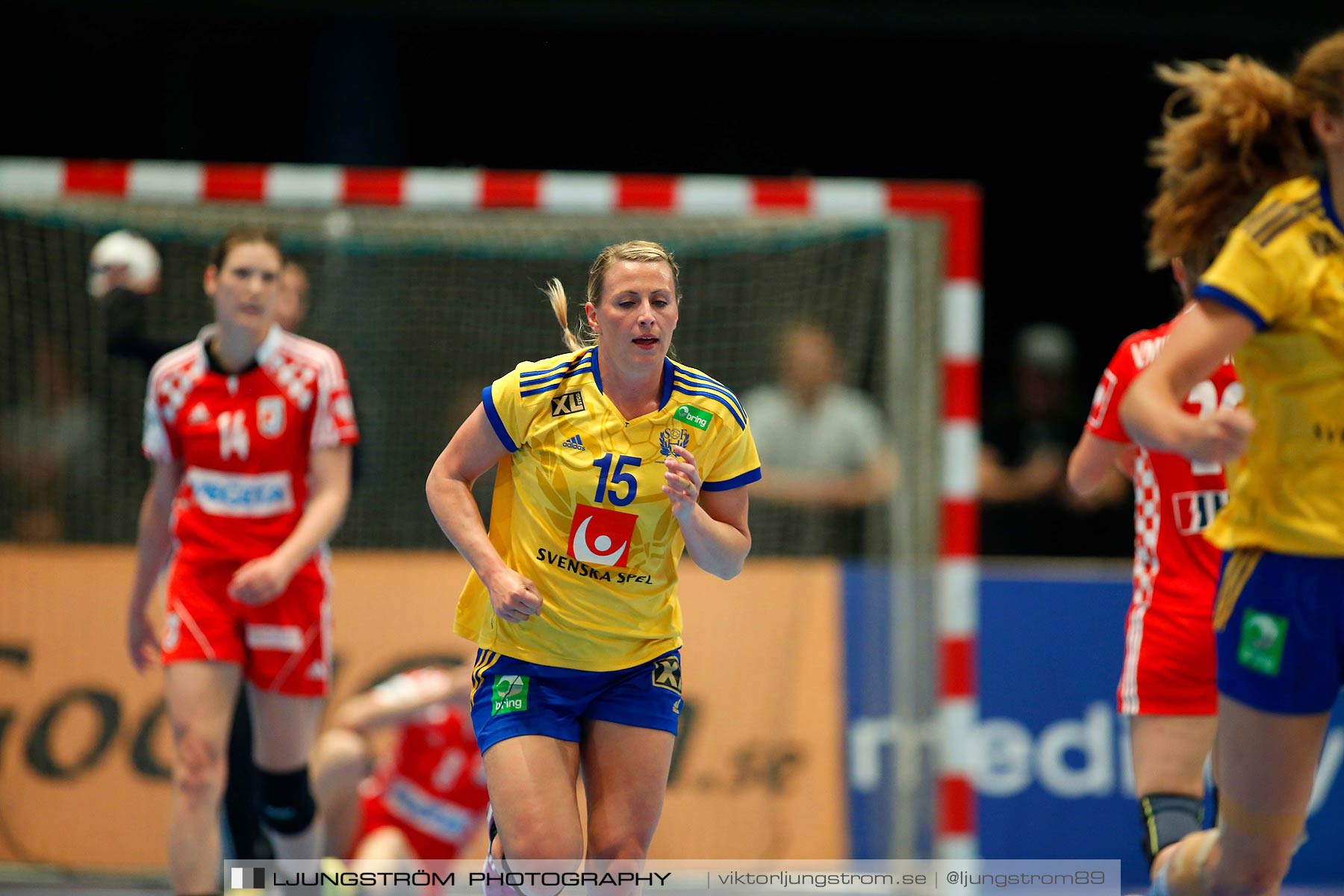 VM-kval Sverige-Kroatien 27-21,dam,Hovet,Stockholm,Sverige,Handboll,,2015,153547