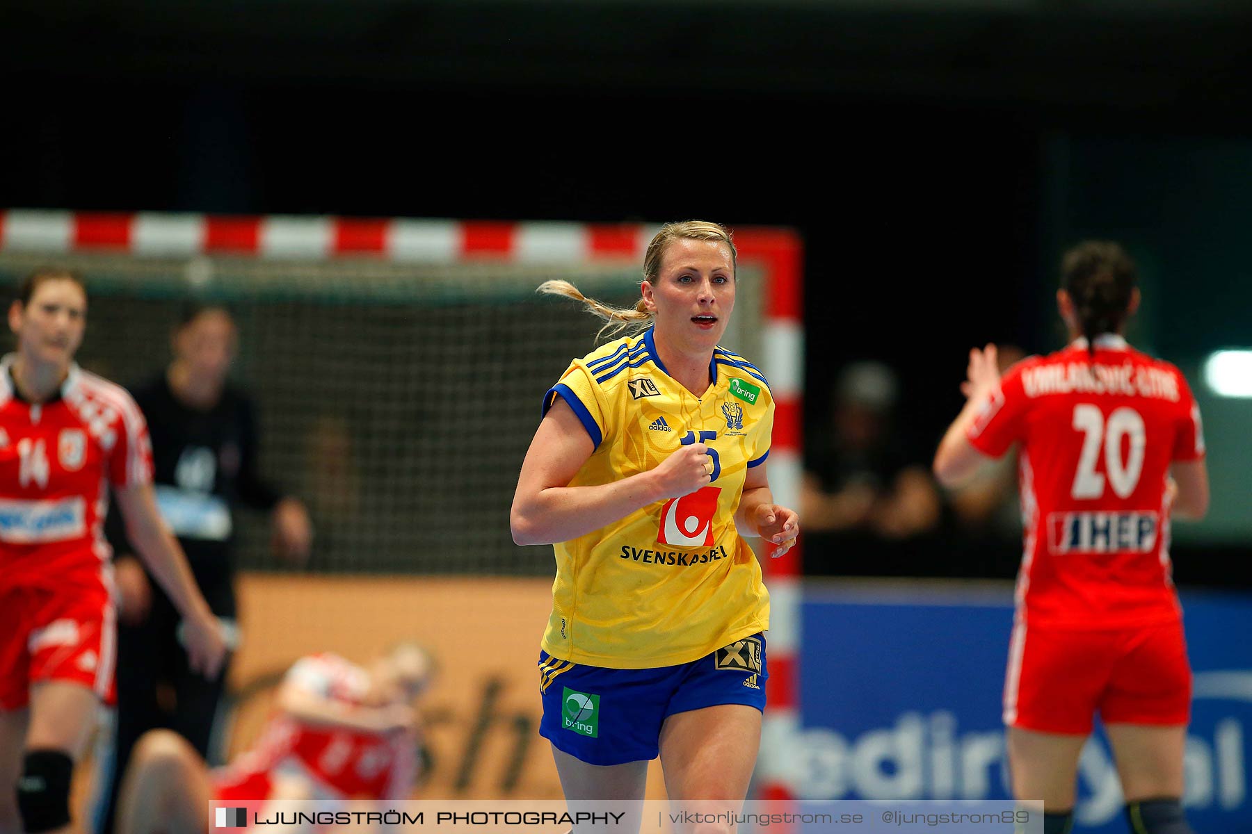 VM-kval Sverige-Kroatien 27-21,dam,Hovet,Stockholm,Sverige,Handboll,,2015,153550