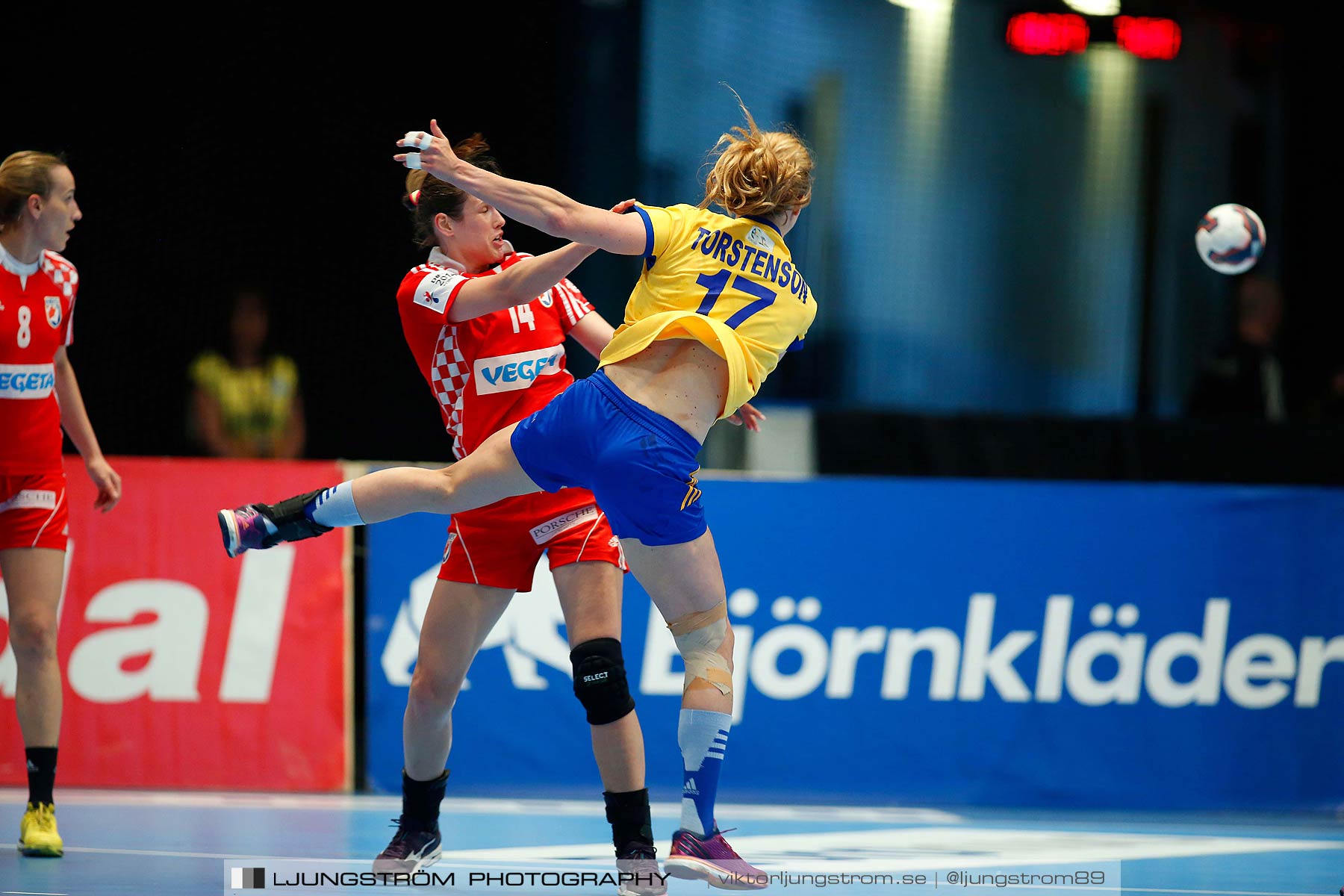 VM-kval Sverige-Kroatien 27-21,dam,Hovet,Stockholm,Sverige,Handboll,,2015,153565