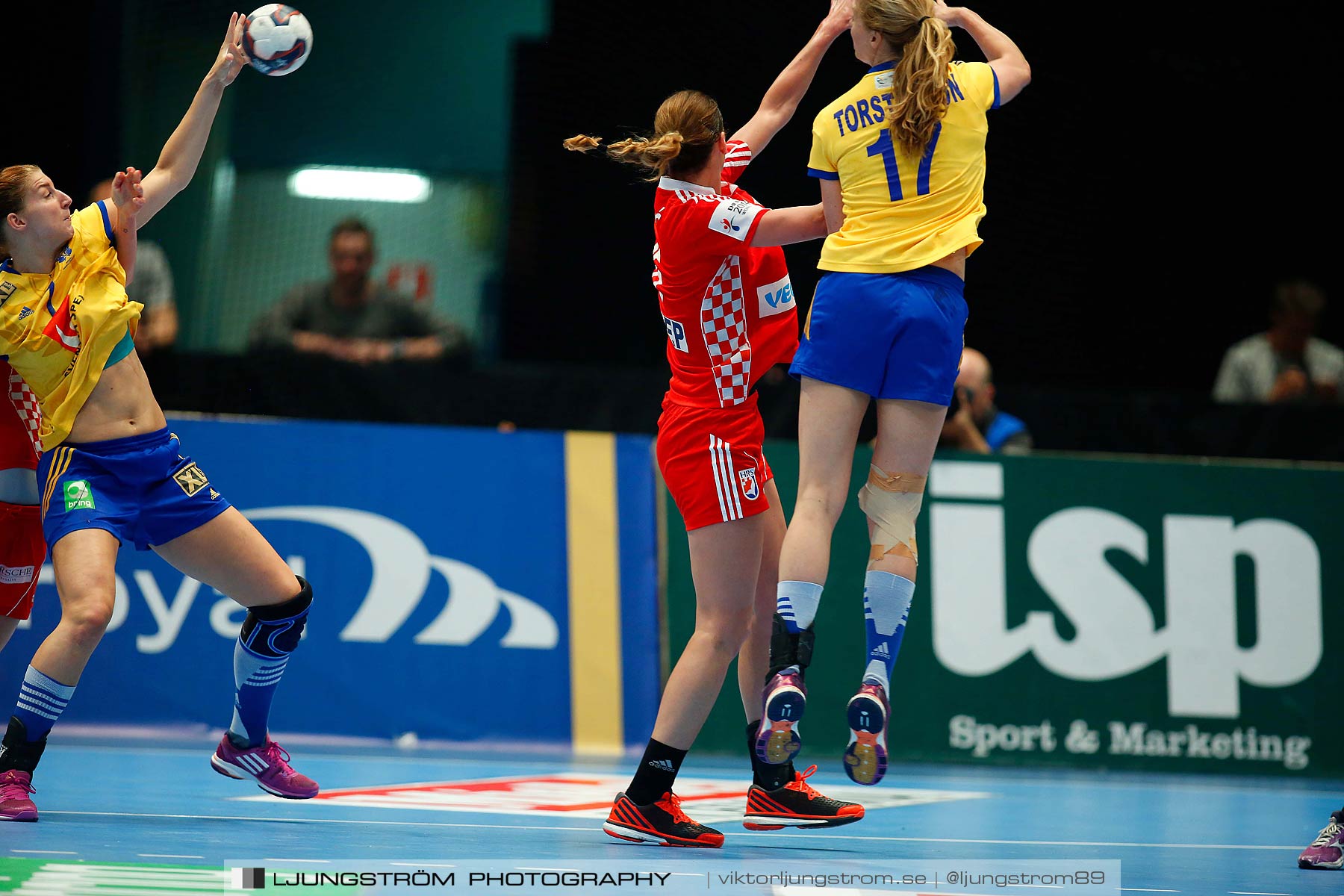 VM-kval Sverige-Kroatien 27-21,dam,Hovet,Stockholm,Sverige,Handboll,,2015,153577