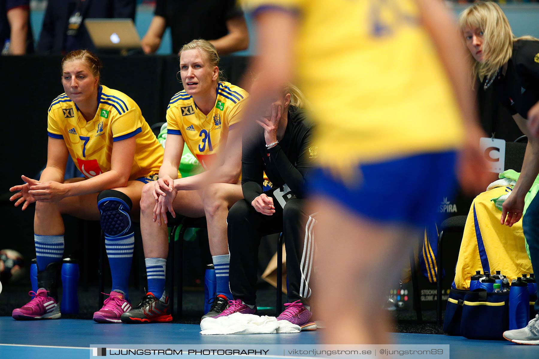 VM-kval Sverige-Kroatien 27-21,dam,Hovet,Stockholm,Sverige,Handboll,,2015,153594