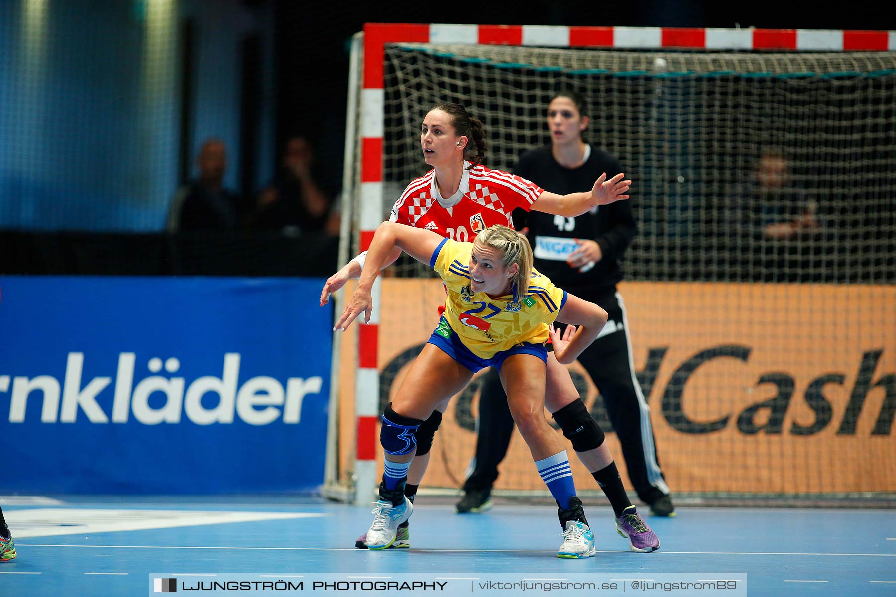 VM-kval Sverige-Kroatien 27-21,dam,Hovet,Stockholm,Sverige,Handboll,,2015,153598