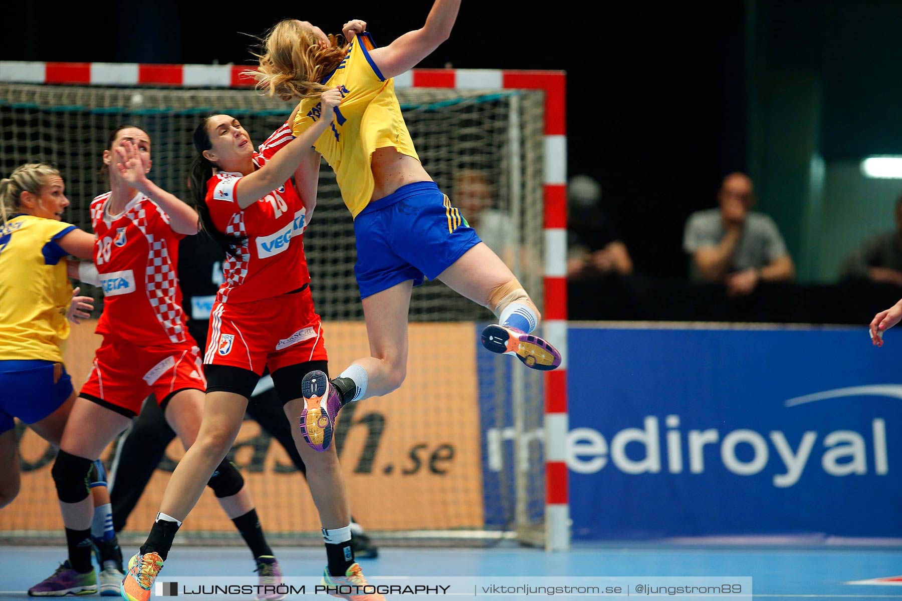 VM-kval Sverige-Kroatien 27-21,dam,Hovet,Stockholm,Sverige,Handboll,,2015,153602