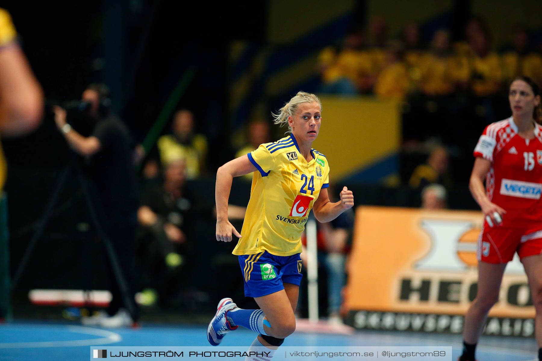 VM-kval Sverige-Kroatien 27-21,dam,Hovet,Stockholm,Sverige,Handboll,,2015,153616