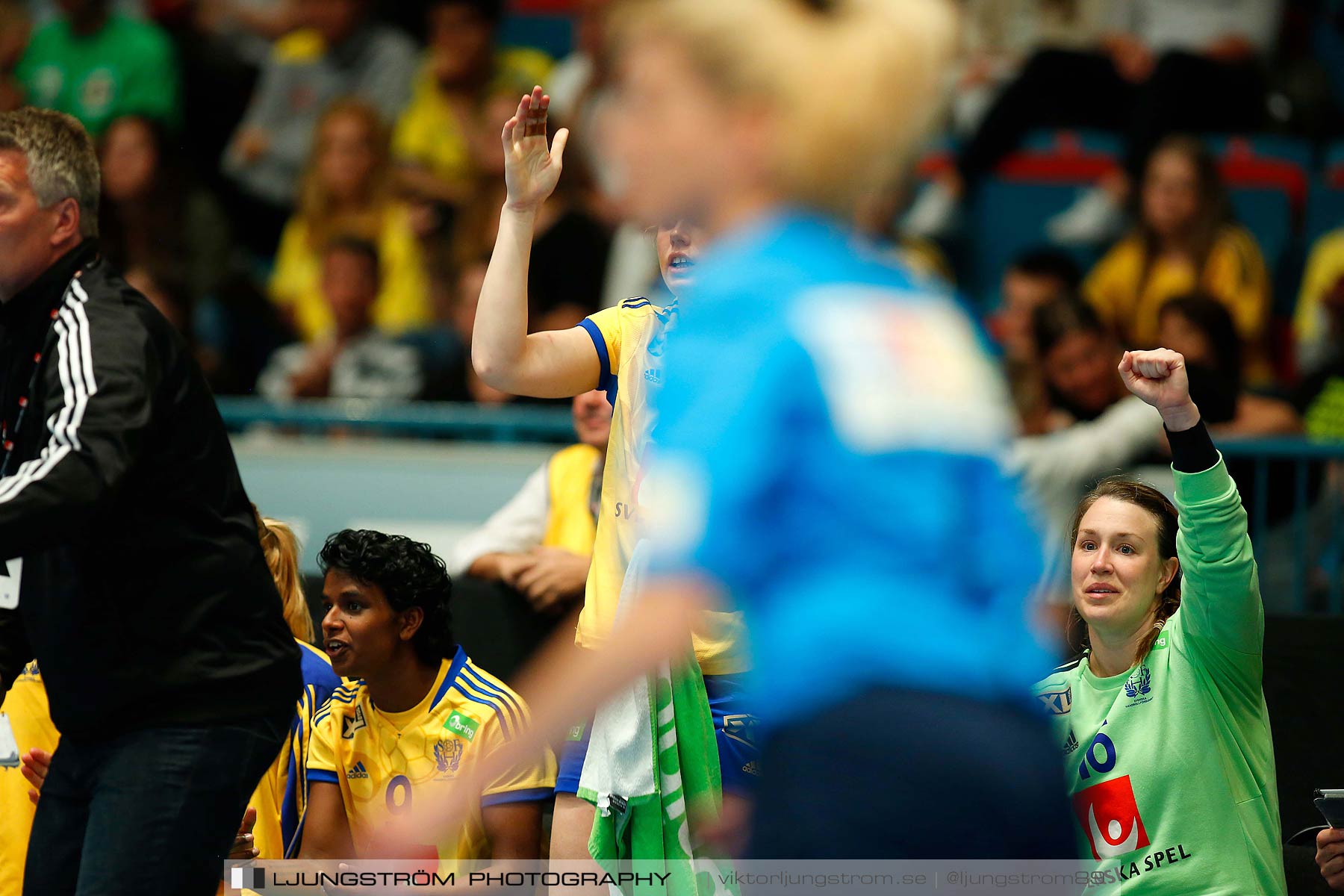 VM-kval Sverige-Kroatien 27-21,dam,Hovet,Stockholm,Sverige,Handboll,,2015,153633