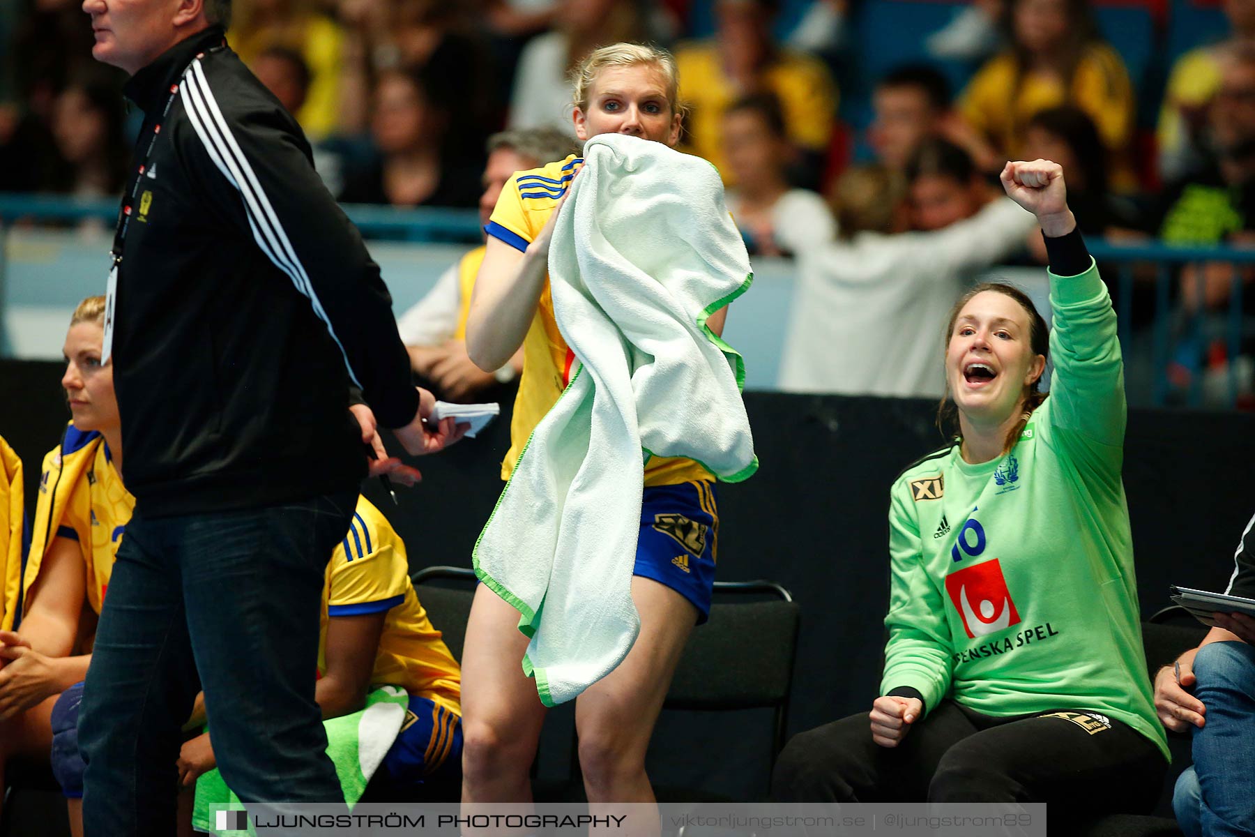 VM-kval Sverige-Kroatien 27-21,dam,Hovet,Stockholm,Sverige,Handboll,,2015,153637