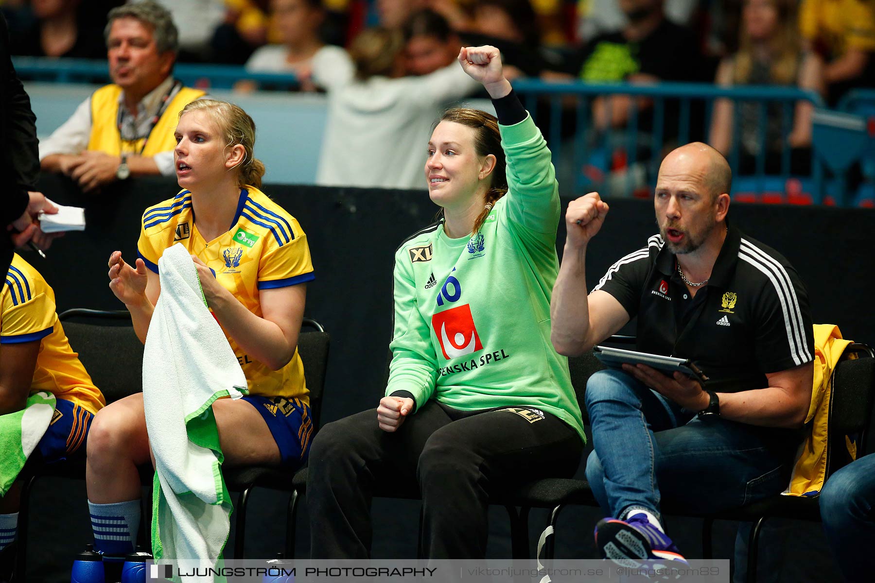 VM-kval Sverige-Kroatien 27-21,dam,Hovet,Stockholm,Sverige,Handboll,,2015,153640