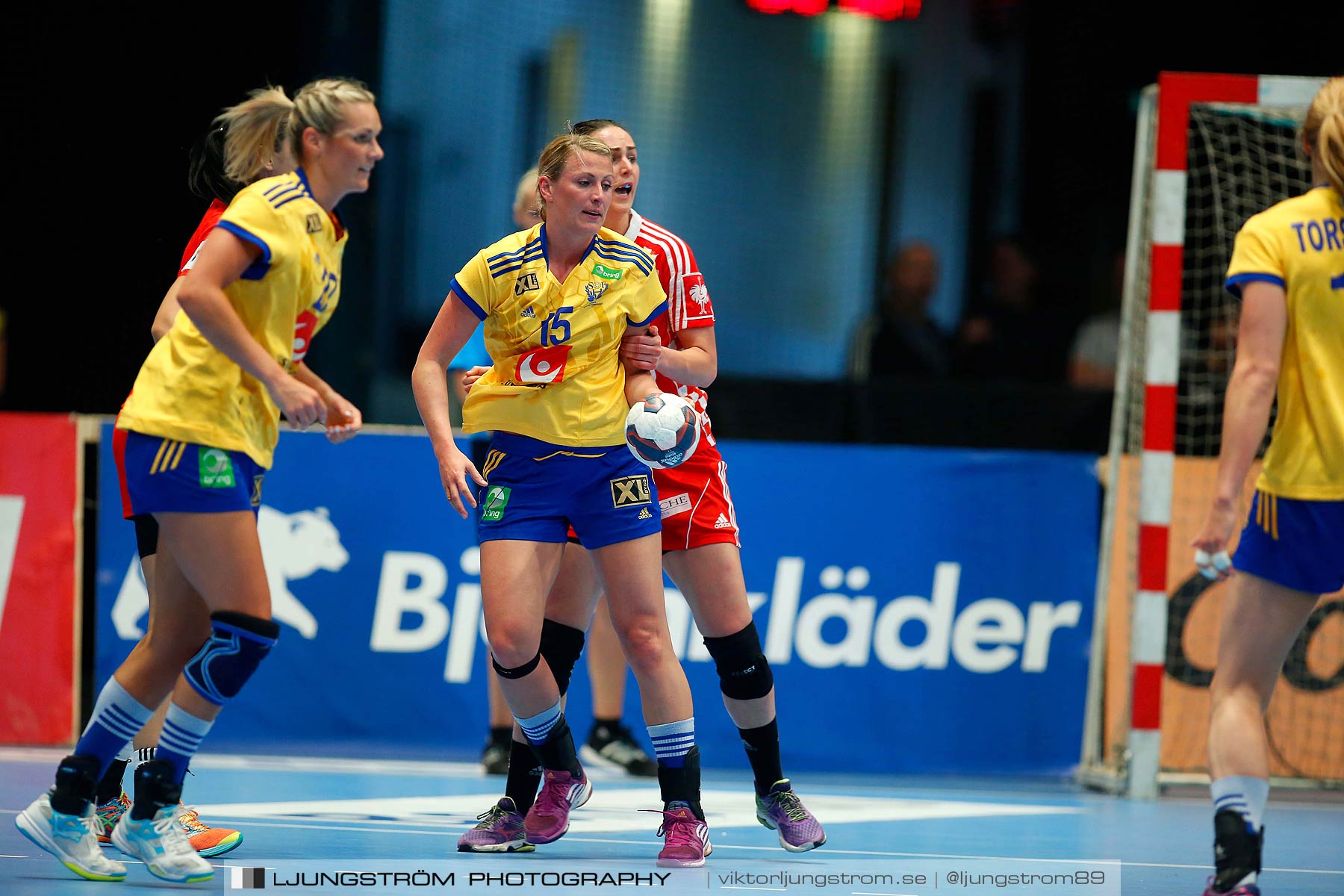 VM-kval Sverige-Kroatien 27-21,dam,Hovet,Stockholm,Sverige,Handboll,,2015,153649