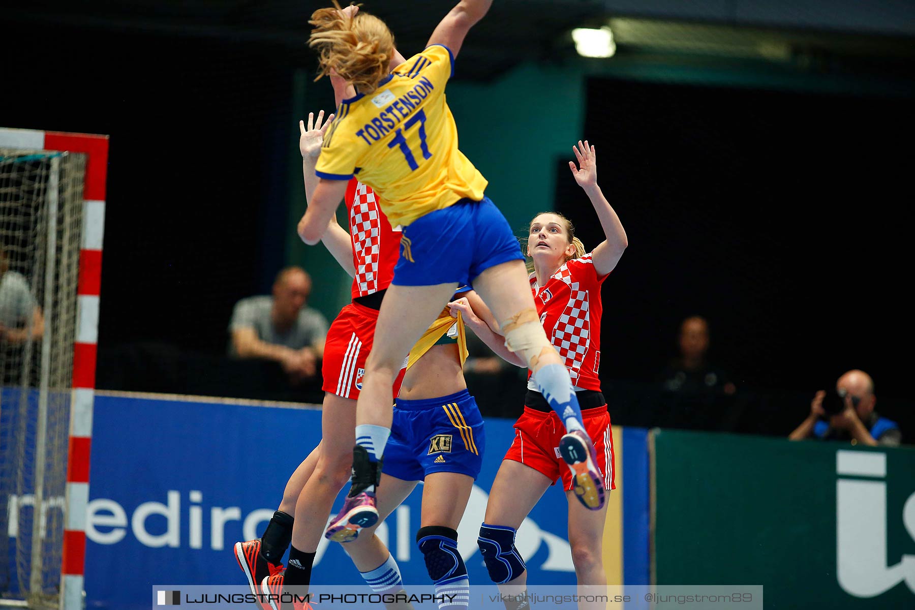 VM-kval Sverige-Kroatien 27-21,dam,Hovet,Stockholm,Sverige,Handboll,,2015,153653