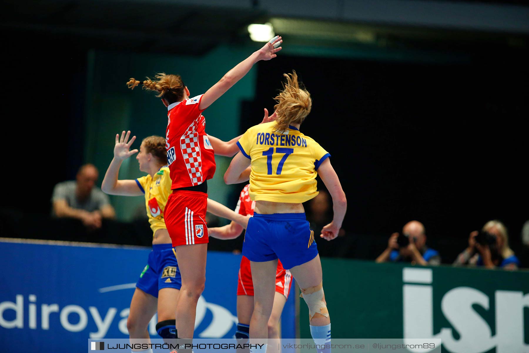 VM-kval Sverige-Kroatien 27-21,dam,Hovet,Stockholm,Sverige,Handboll,,2015,153655