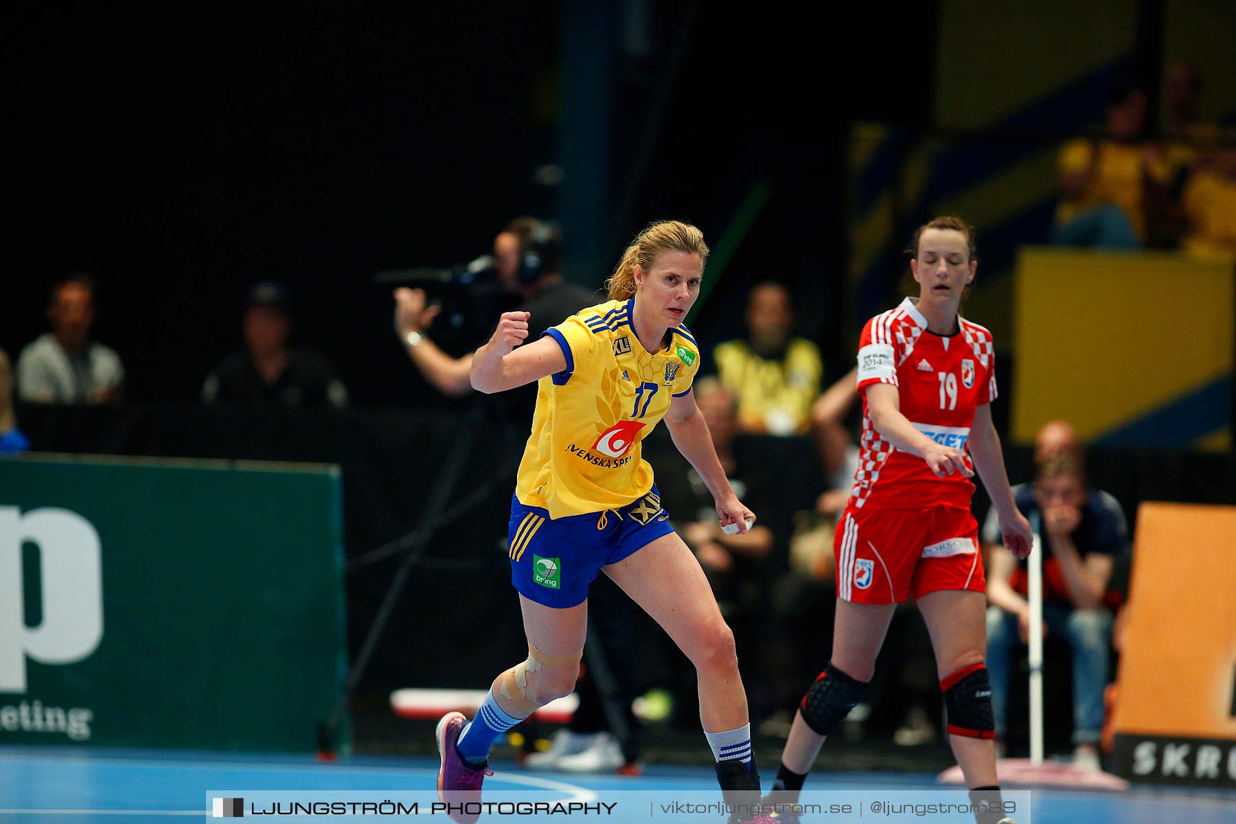 VM-kval Sverige-Kroatien 27-21,dam,Hovet,Stockholm,Sverige,Handboll,,2015,153657