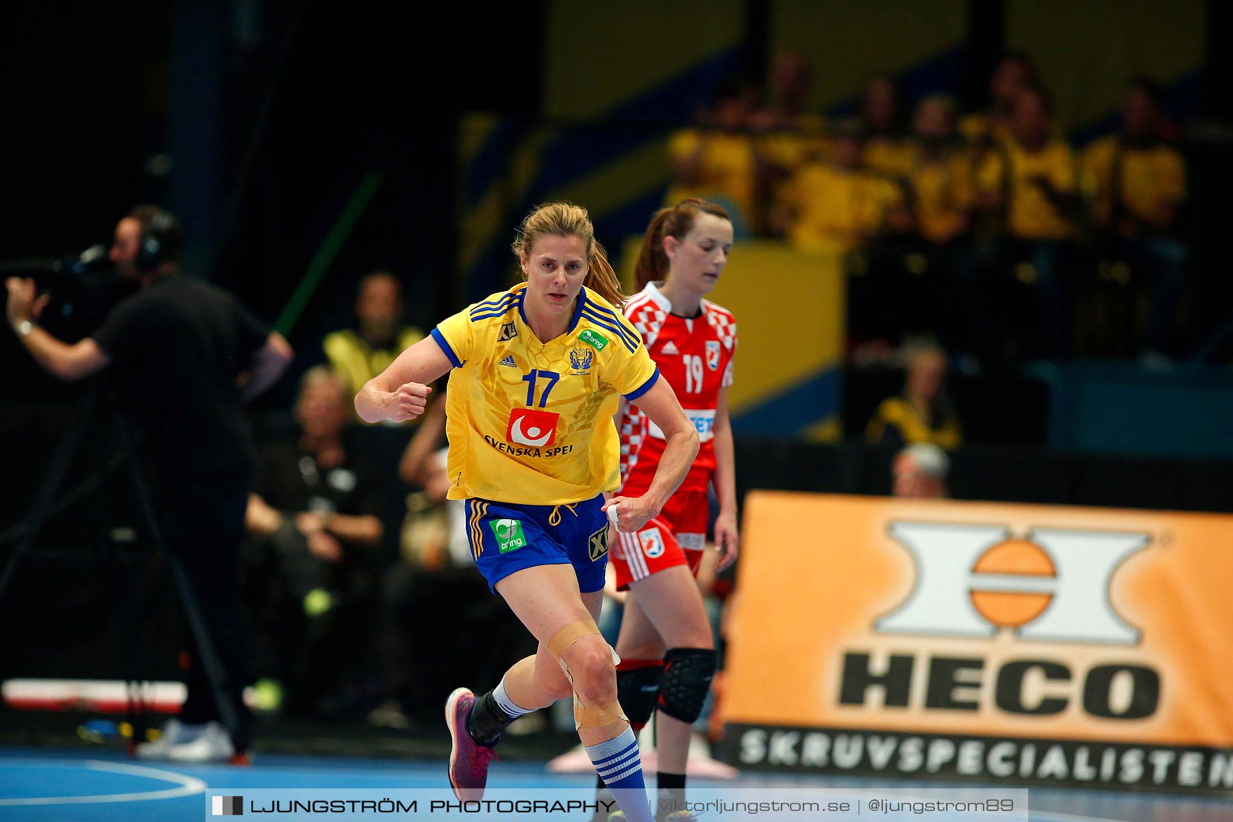 VM-kval Sverige-Kroatien 27-21,dam,Hovet,Stockholm,Sverige,Handboll,,2015,153659