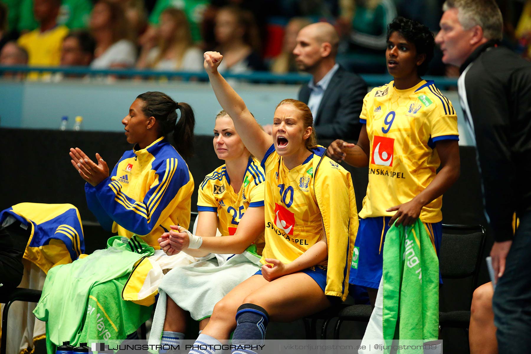 VM-kval Sverige-Kroatien 27-21,dam,Hovet,Stockholm,Sverige,Handboll,,2015,153713