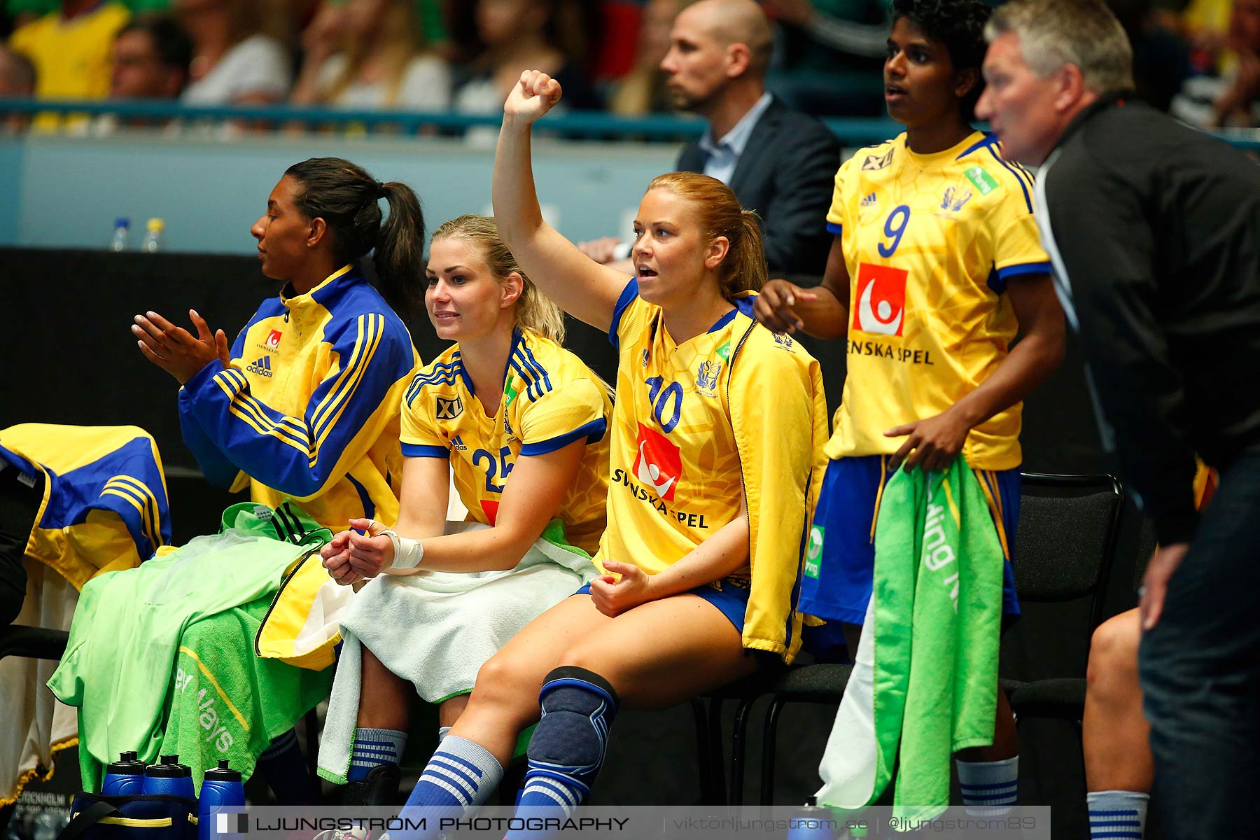 VM-kval Sverige-Kroatien 27-21,dam,Hovet,Stockholm,Sverige,Handboll,,2015,153714