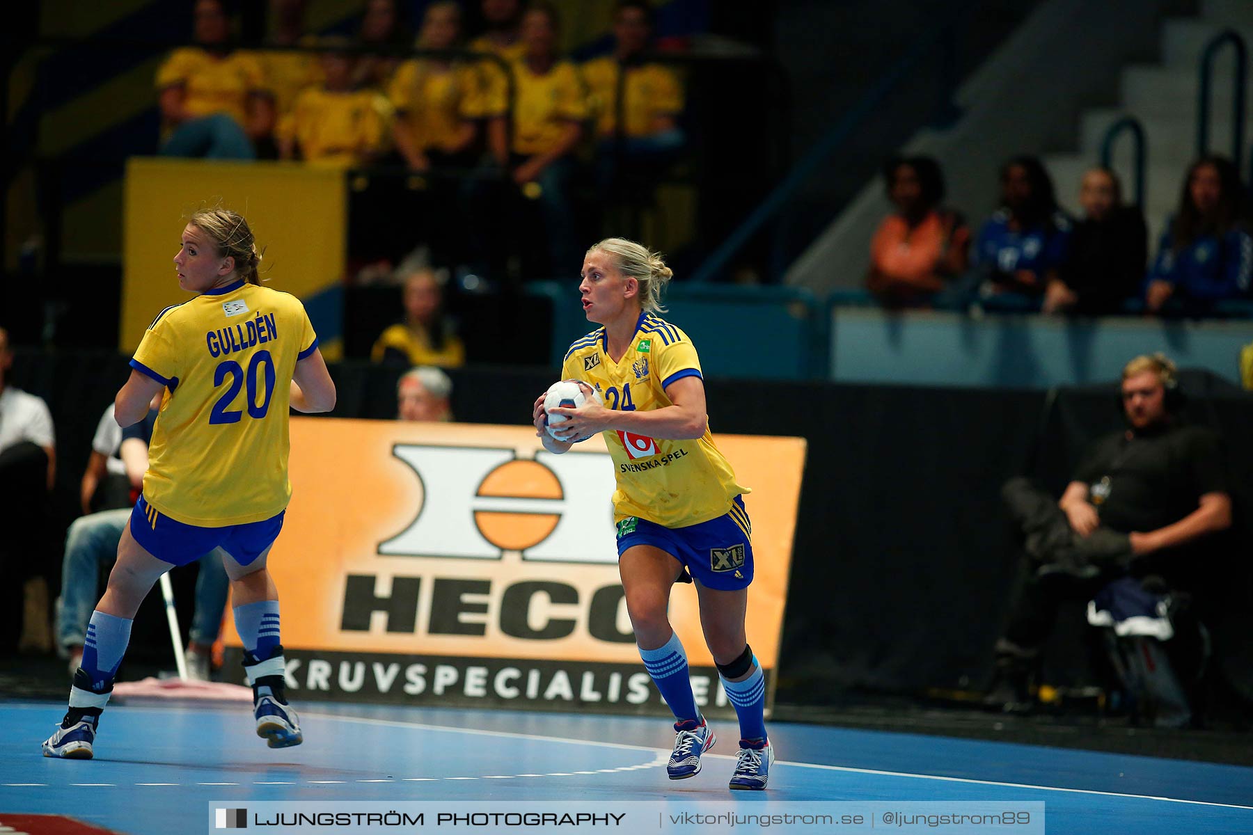 VM-kval Sverige-Kroatien 27-21,dam,Hovet,Stockholm,Sverige,Handboll,,2015,153721