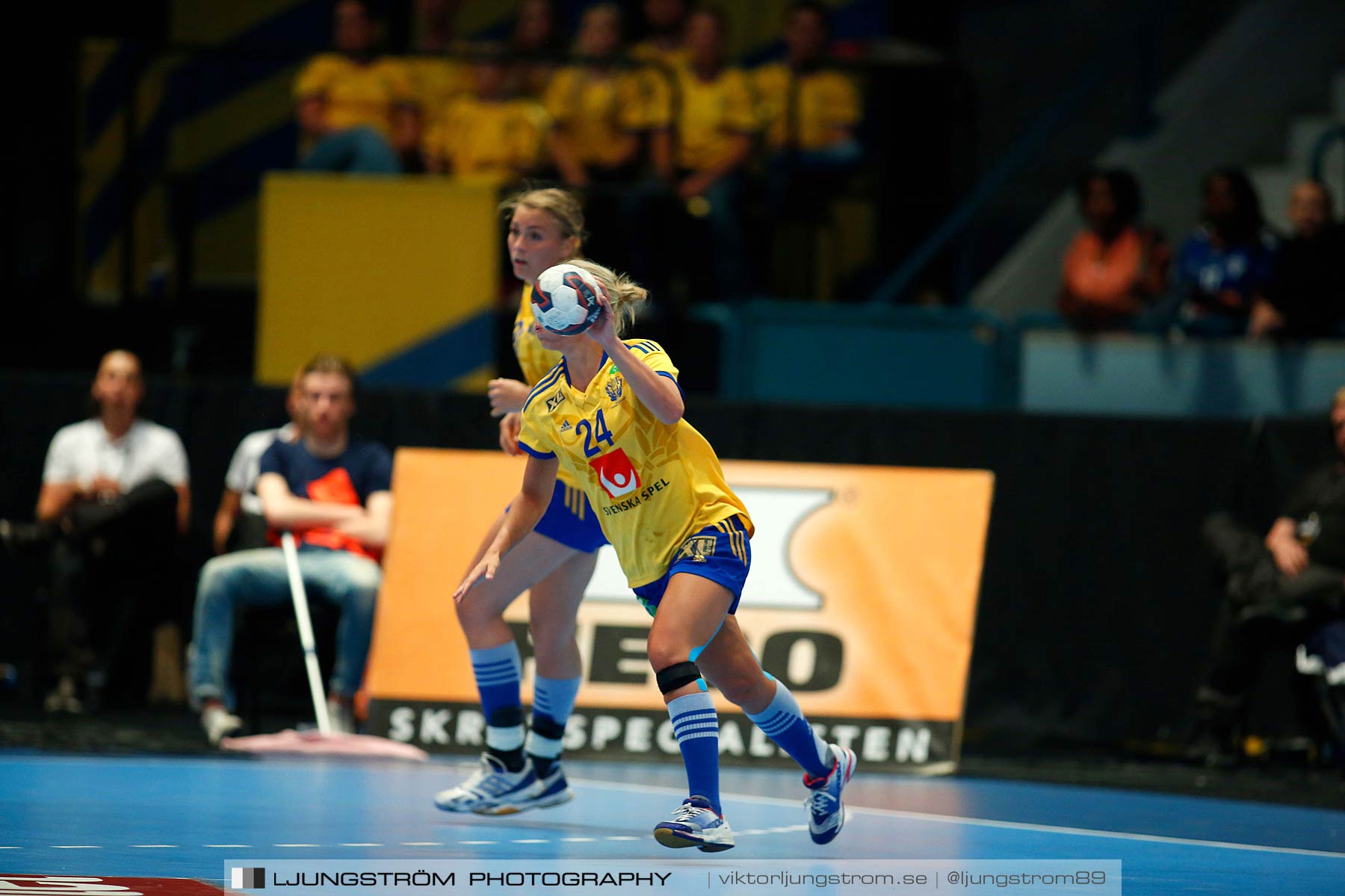 VM-kval Sverige-Kroatien 27-21,dam,Hovet,Stockholm,Sverige,Handboll,,2015,153723