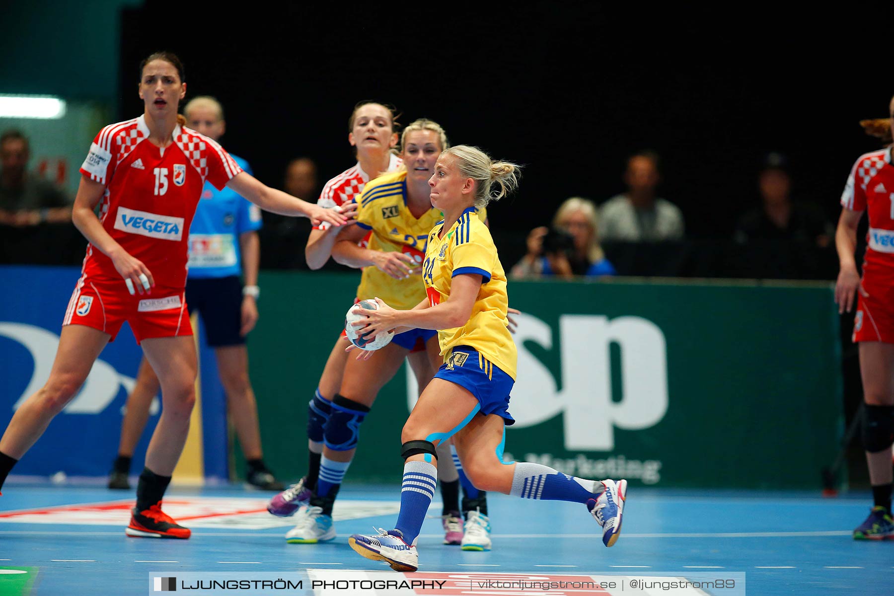 VM-kval Sverige-Kroatien 27-21,dam,Hovet,Stockholm,Sverige,Handboll,,2015,153724