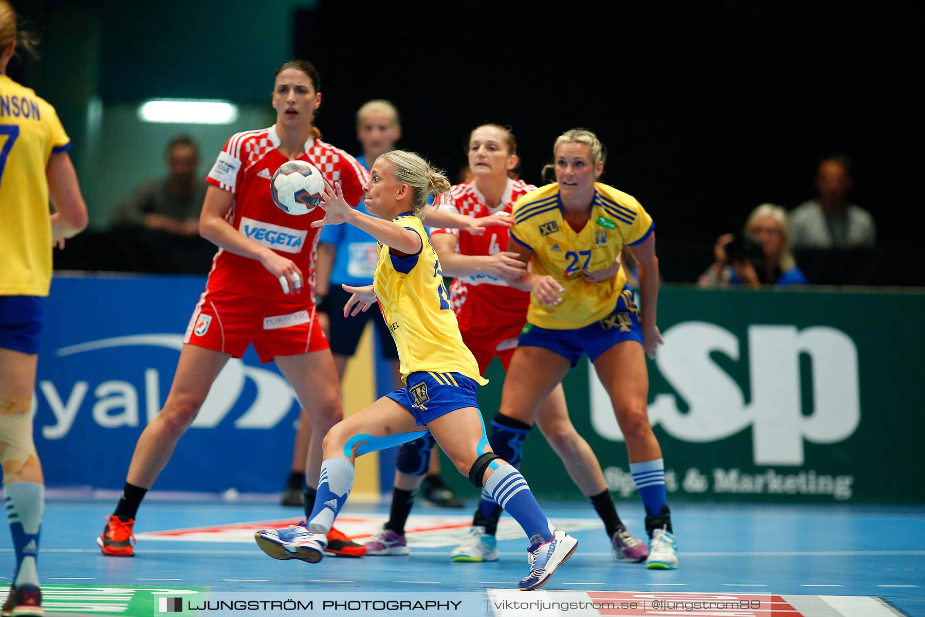 VM-kval Sverige-Kroatien 27-21,dam,Hovet,Stockholm,Sverige,Handboll,,2015,153725