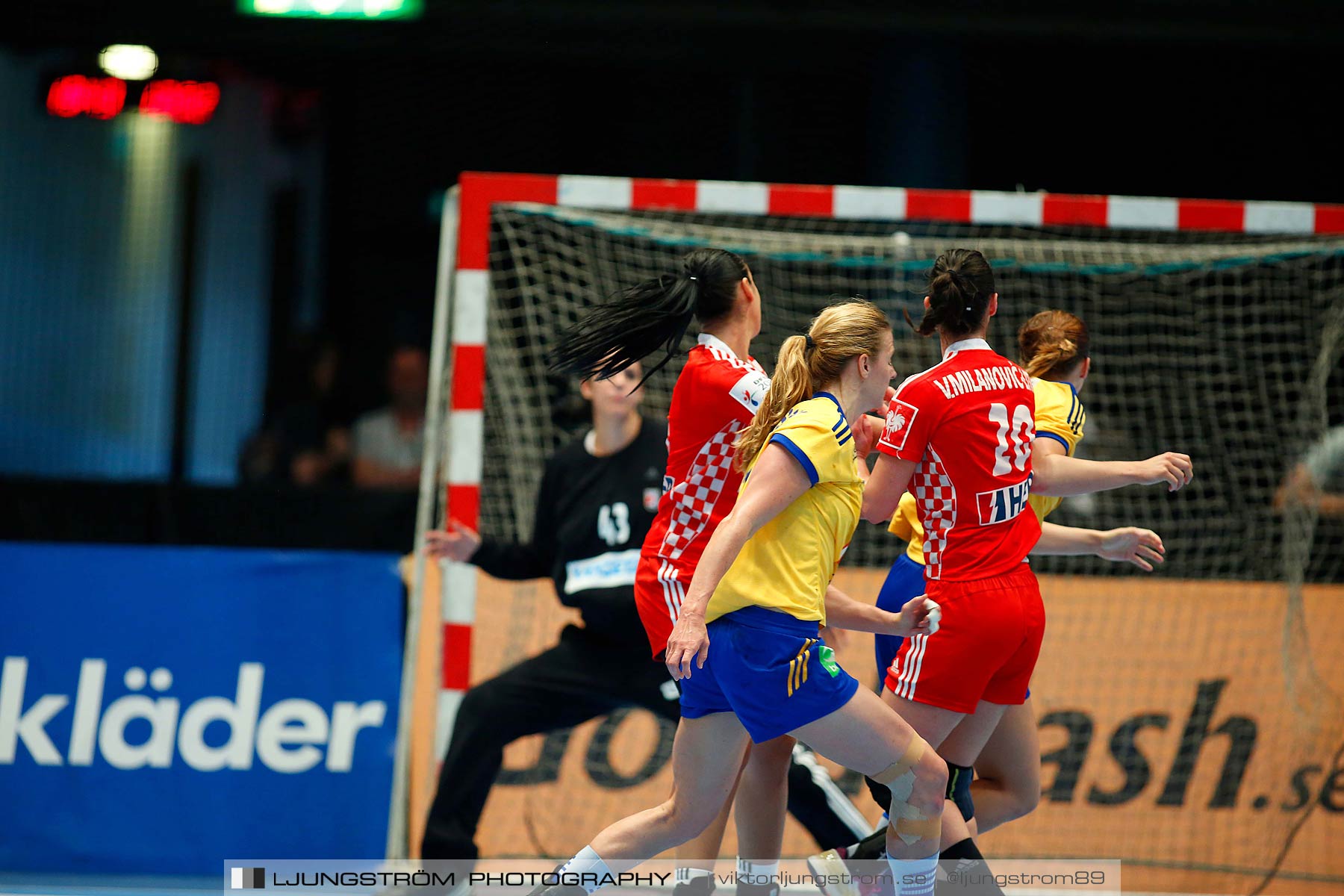 VM-kval Sverige-Kroatien 27-21,dam,Hovet,Stockholm,Sverige,Handboll,,2015,153733