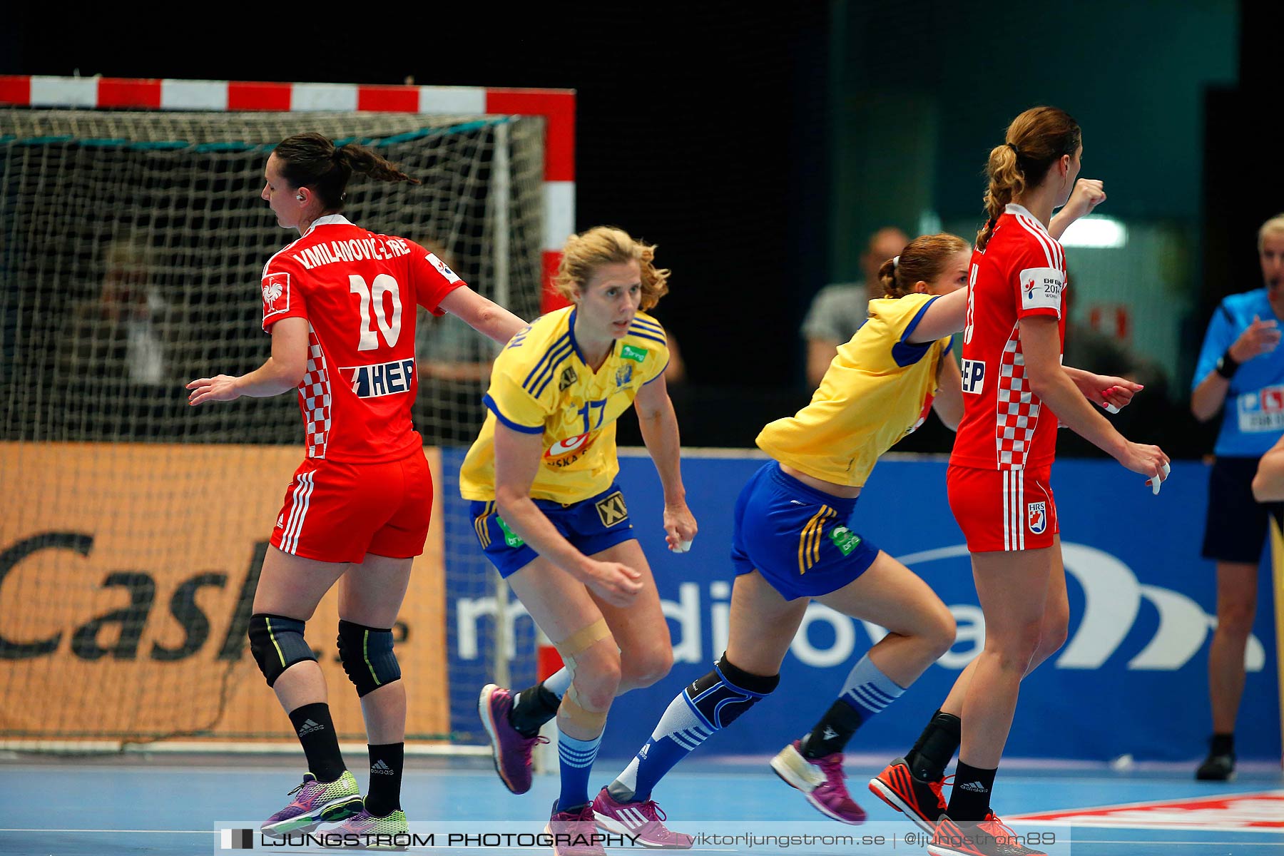 VM-kval Sverige-Kroatien 27-21,dam,Hovet,Stockholm,Sverige,Handboll,,2015,153735