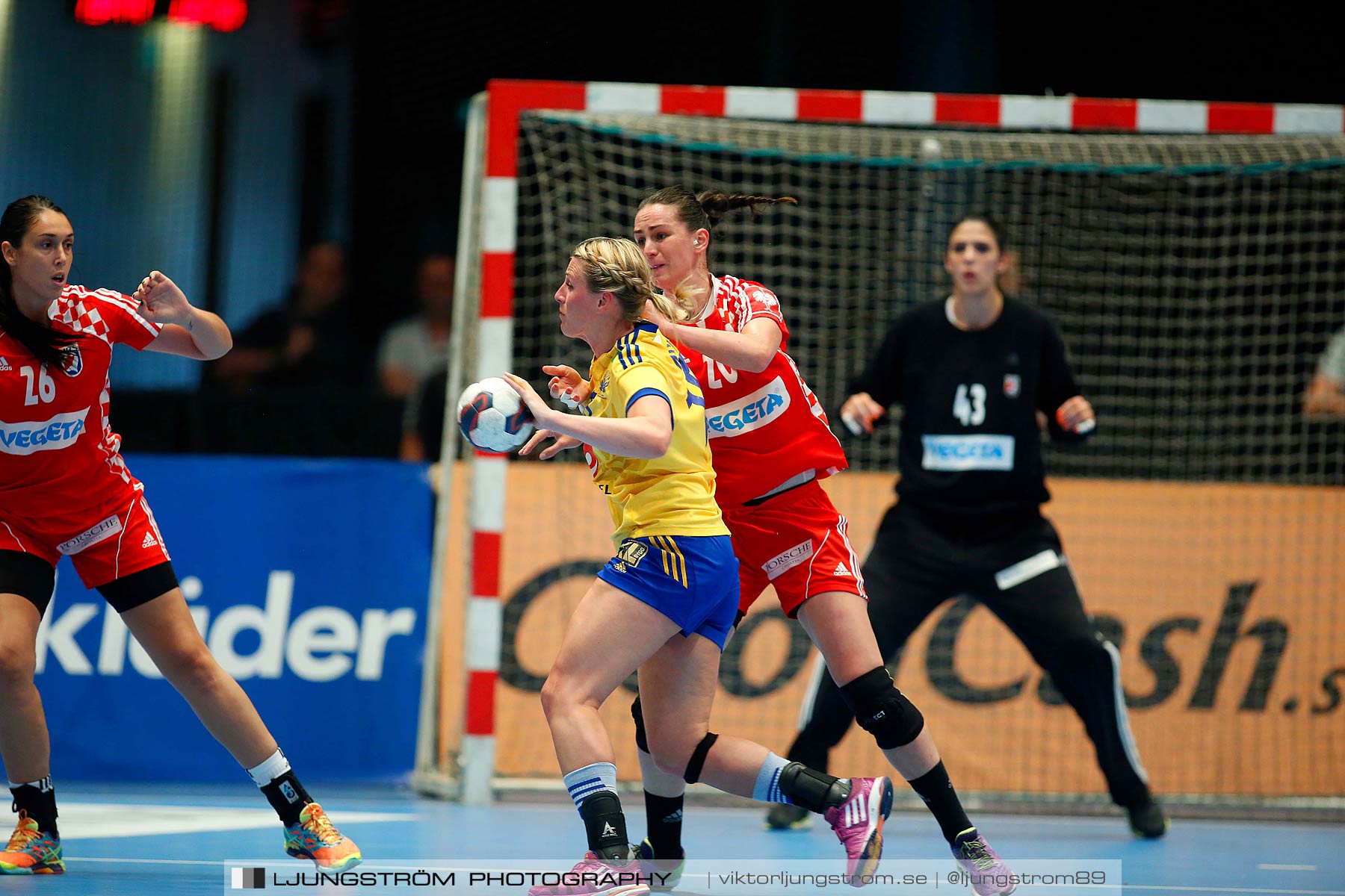 VM-kval Sverige-Kroatien 27-21,dam,Hovet,Stockholm,Sverige,Handboll,,2015,153758