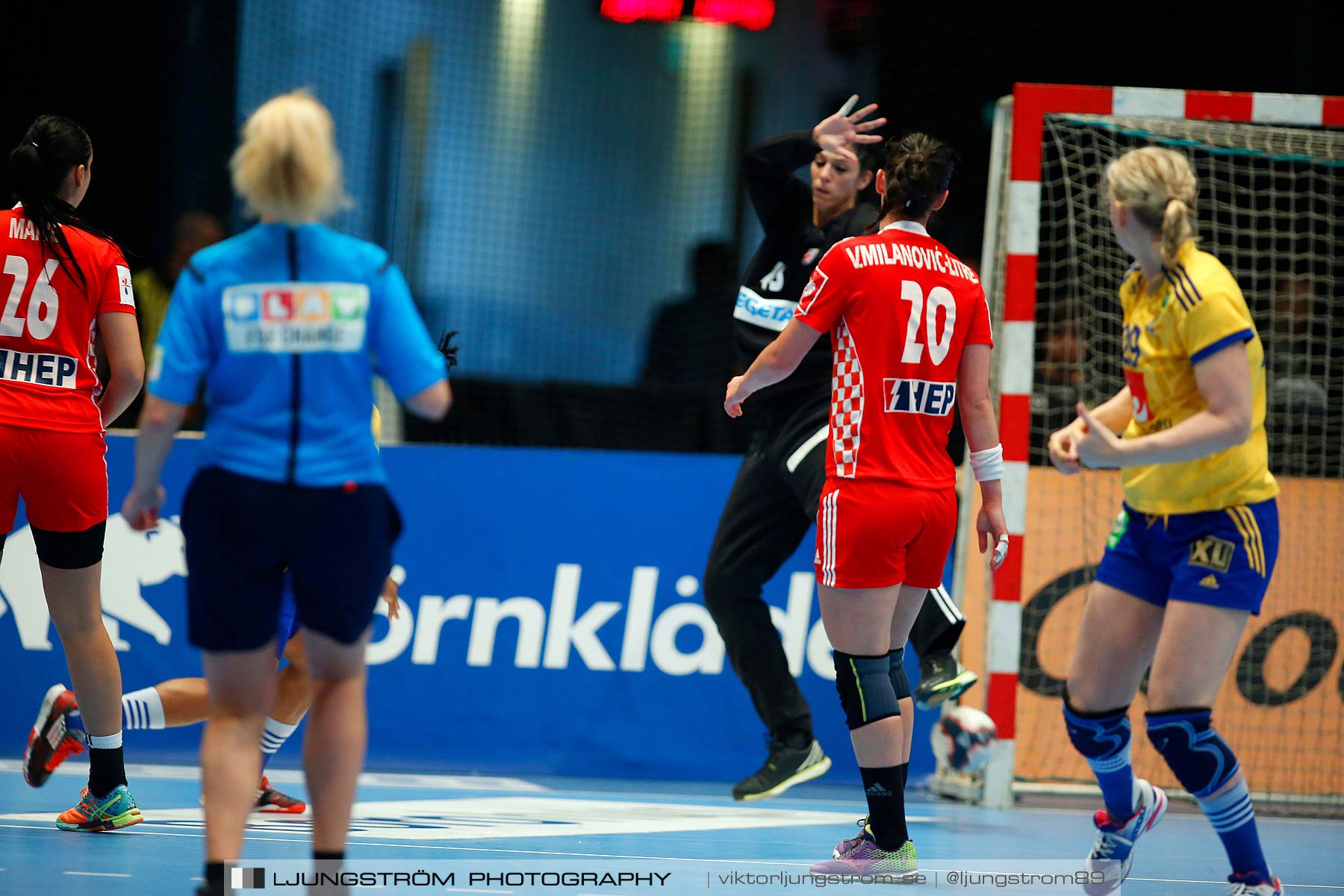 VM-kval Sverige-Kroatien 27-21,dam,Hovet,Stockholm,Sverige,Handboll,,2015,153766