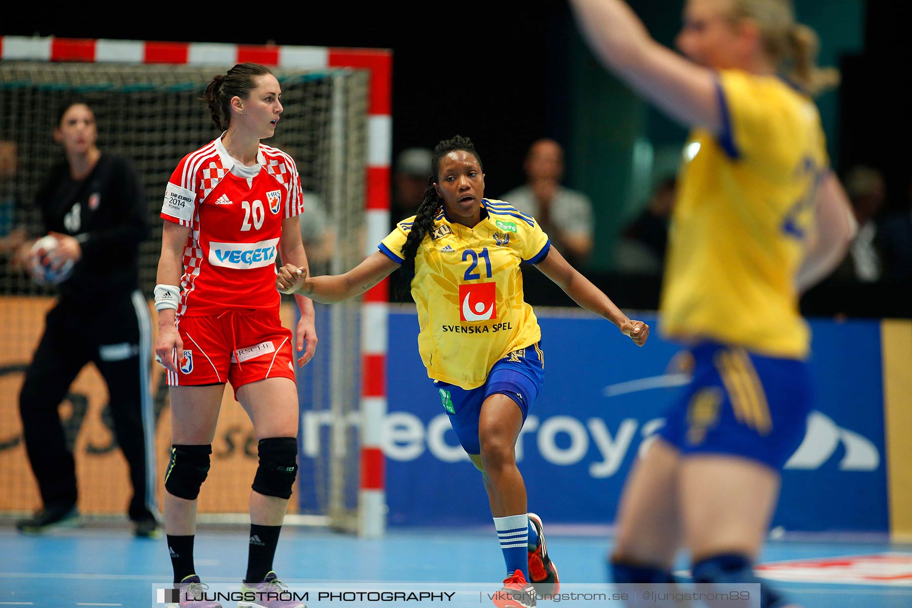 VM-kval Sverige-Kroatien 27-21,dam,Hovet,Stockholm,Sverige,Handboll,,2015,153767