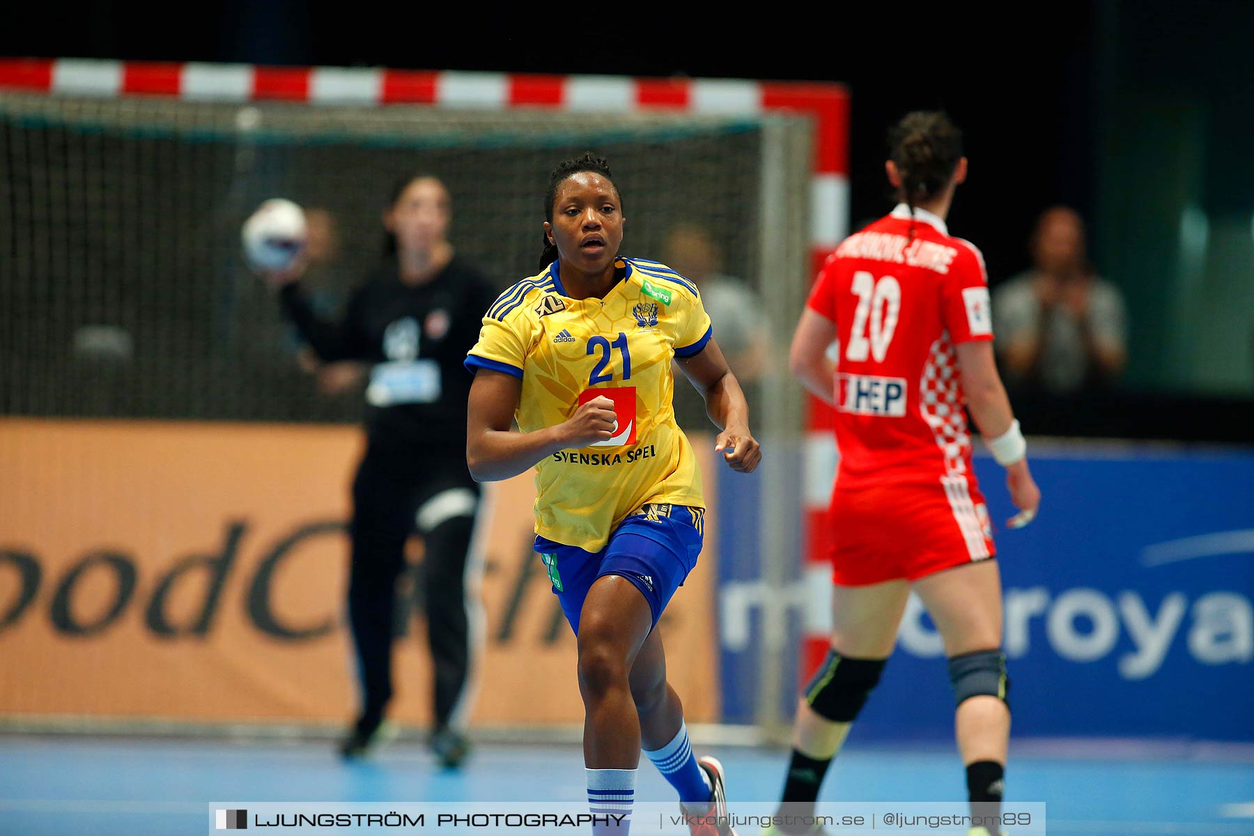 VM-kval Sverige-Kroatien 27-21,dam,Hovet,Stockholm,Sverige,Handboll,,2015,153771