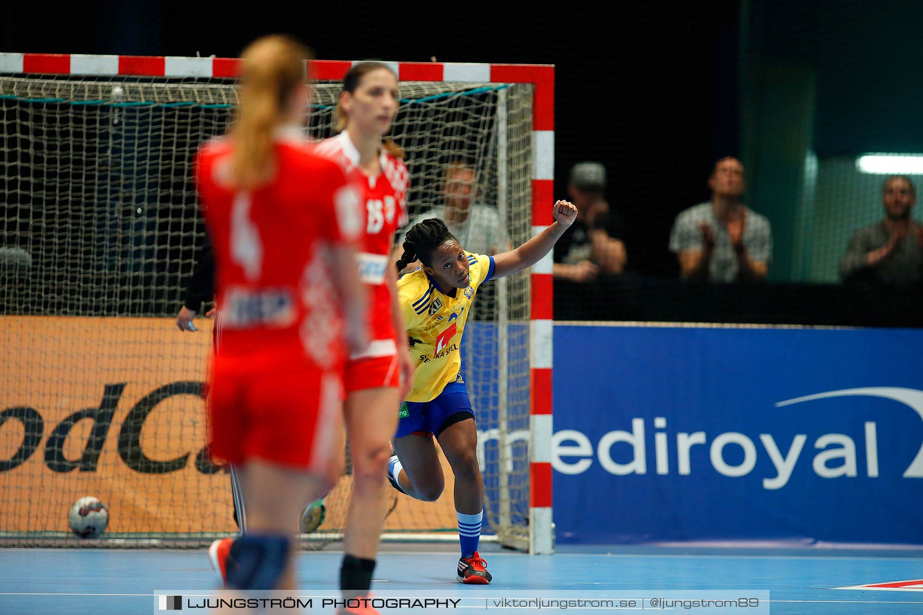 VM-kval Sverige-Kroatien 27-21,dam,Hovet,Stockholm,Sverige,Handboll,,2015,153789