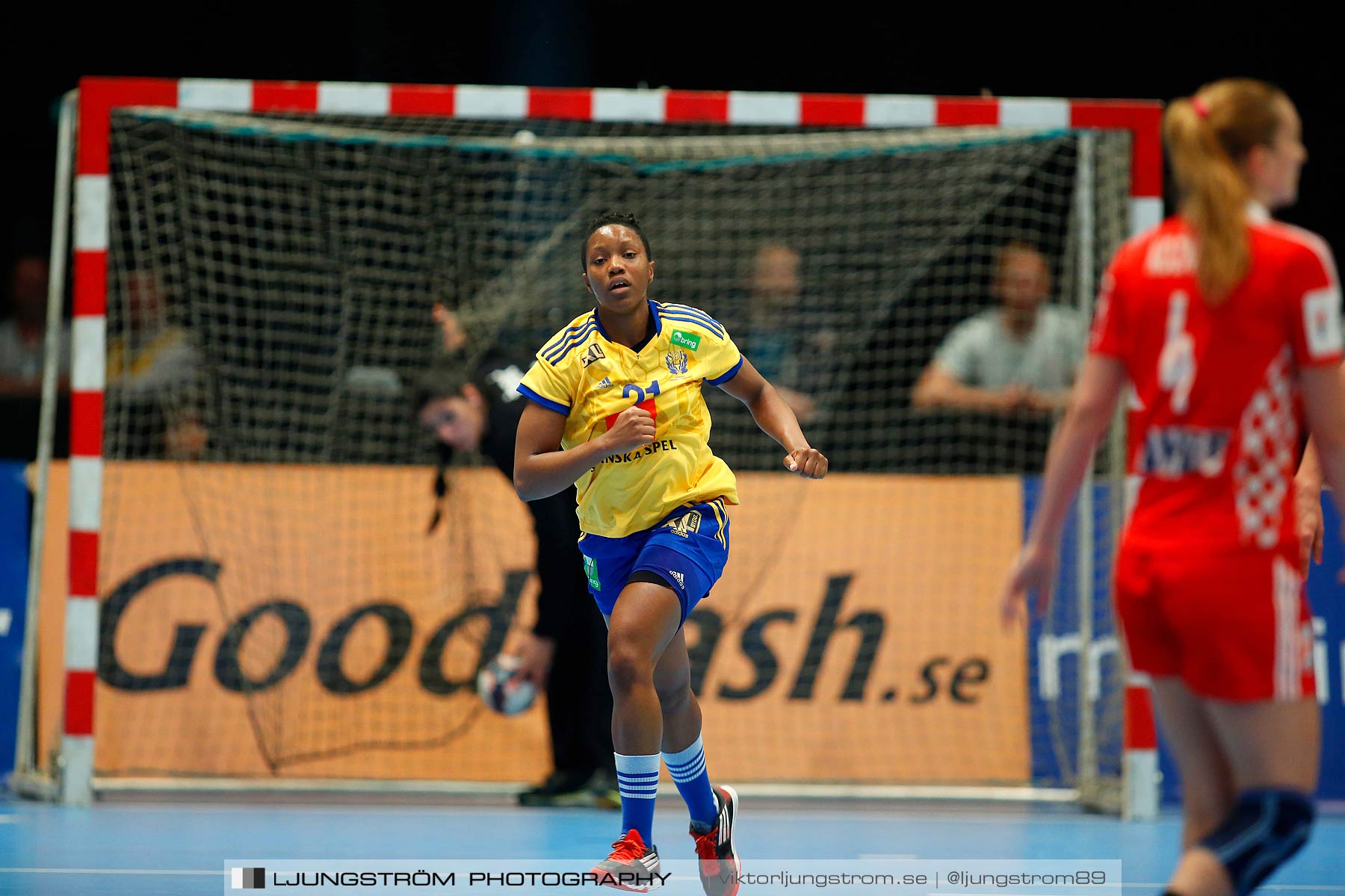 VM-kval Sverige-Kroatien 27-21,dam,Hovet,Stockholm,Sverige,Handboll,,2015,153793