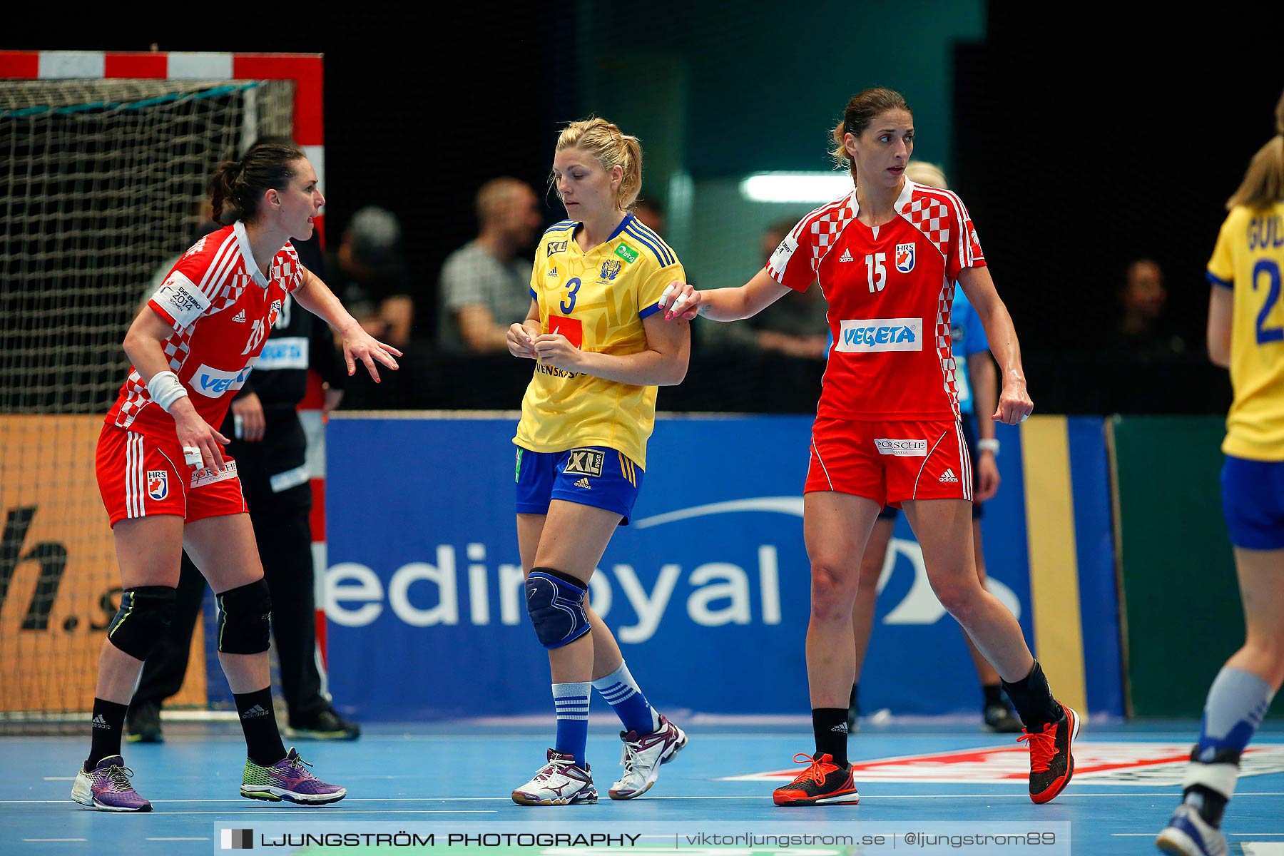 VM-kval Sverige-Kroatien 27-21,dam,Hovet,Stockholm,Sverige,Handboll,,2015,153804