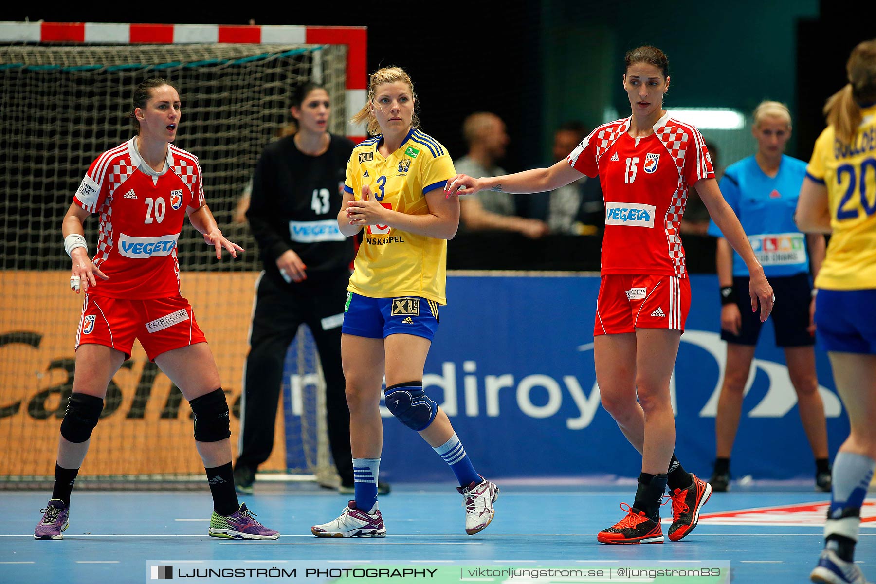 VM-kval Sverige-Kroatien 27-21,dam,Hovet,Stockholm,Sverige,Handboll,,2015,153806