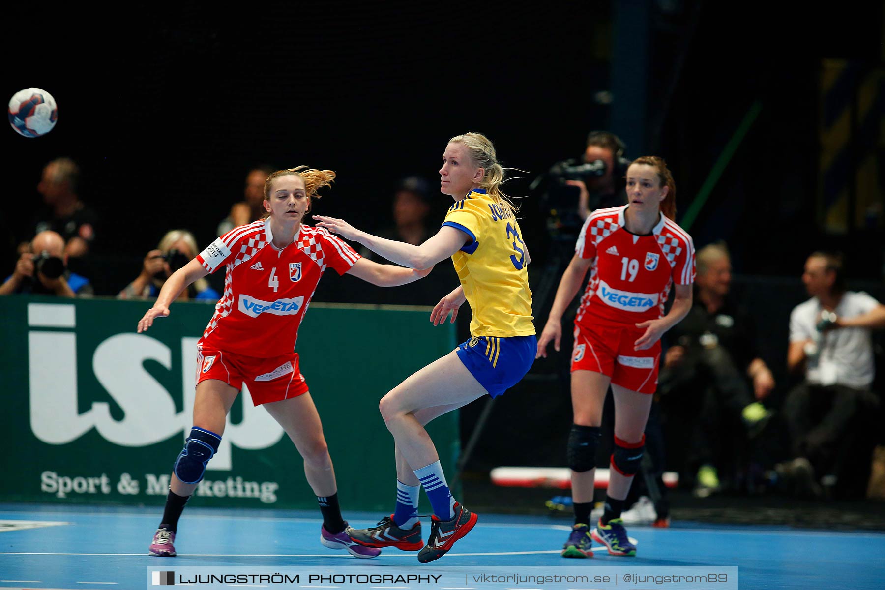 VM-kval Sverige-Kroatien 27-21,dam,Hovet,Stockholm,Sverige,Handboll,,2015,153808