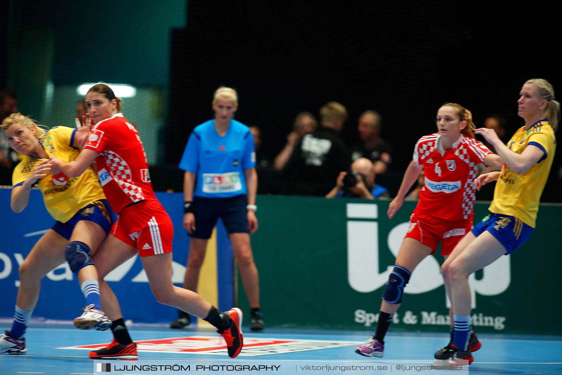 VM-kval Sverige-Kroatien 27-21,dam,Hovet,Stockholm,Sverige,Handboll,,2015,153810