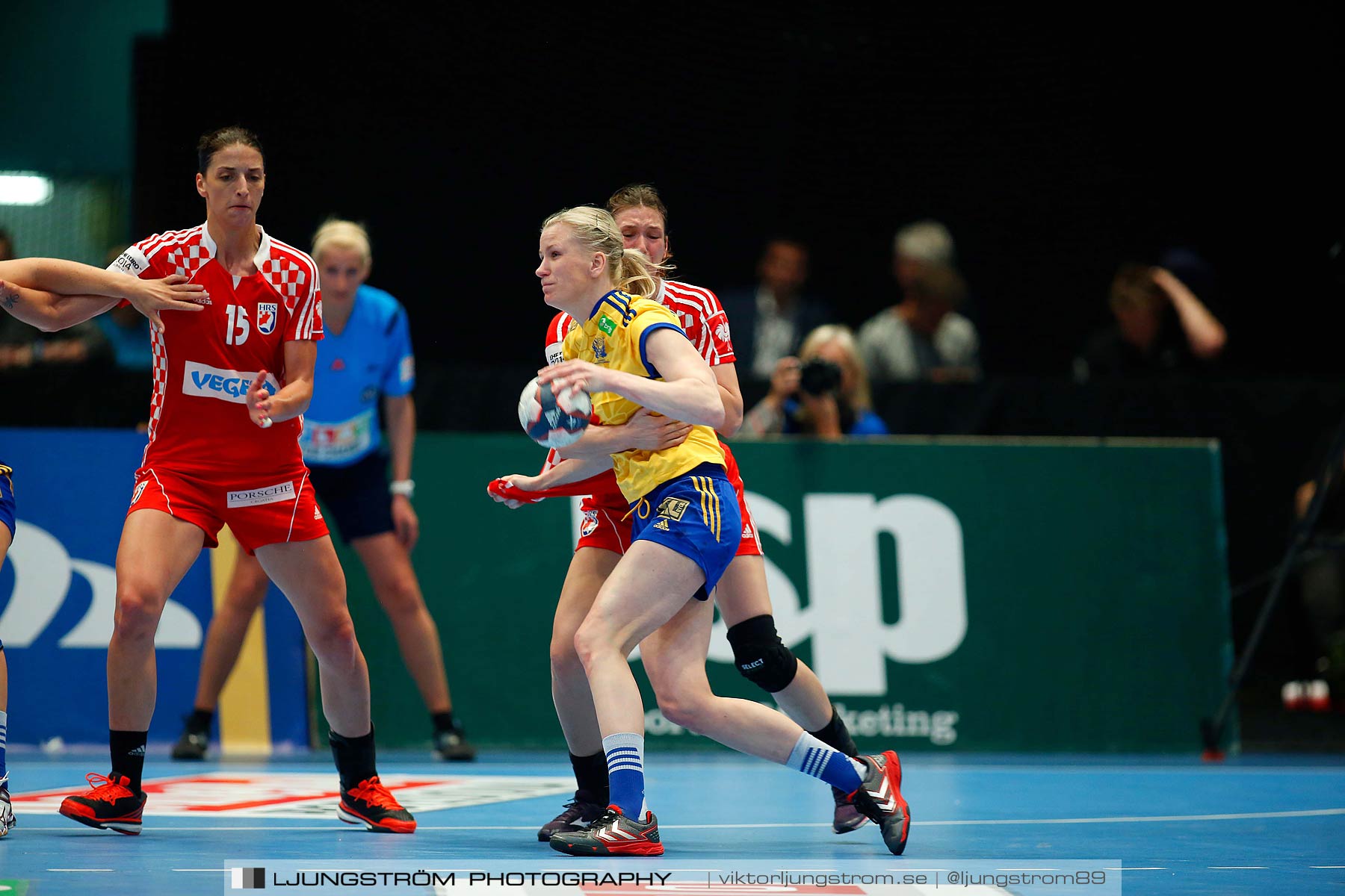 VM-kval Sverige-Kroatien 27-21,dam,Hovet,Stockholm,Sverige,Handboll,,2015,153832