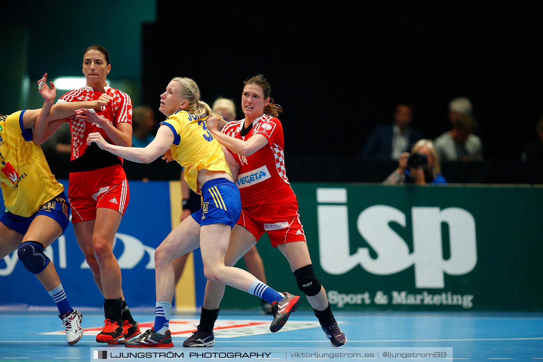 VM-kval Sverige-Kroatien 27-21,dam,Hovet,Stockholm,Sverige,Handboll,,2015,153834