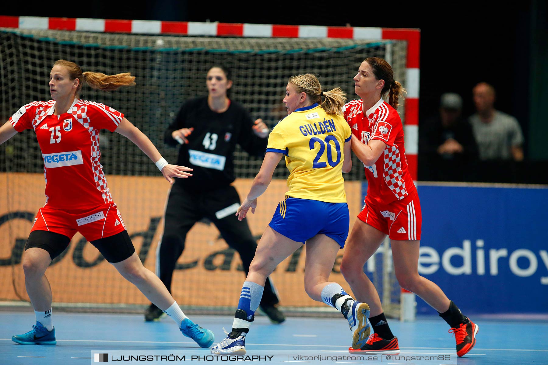 VM-kval Sverige-Kroatien 27-21,dam,Hovet,Stockholm,Sverige,Handboll,,2015,153847