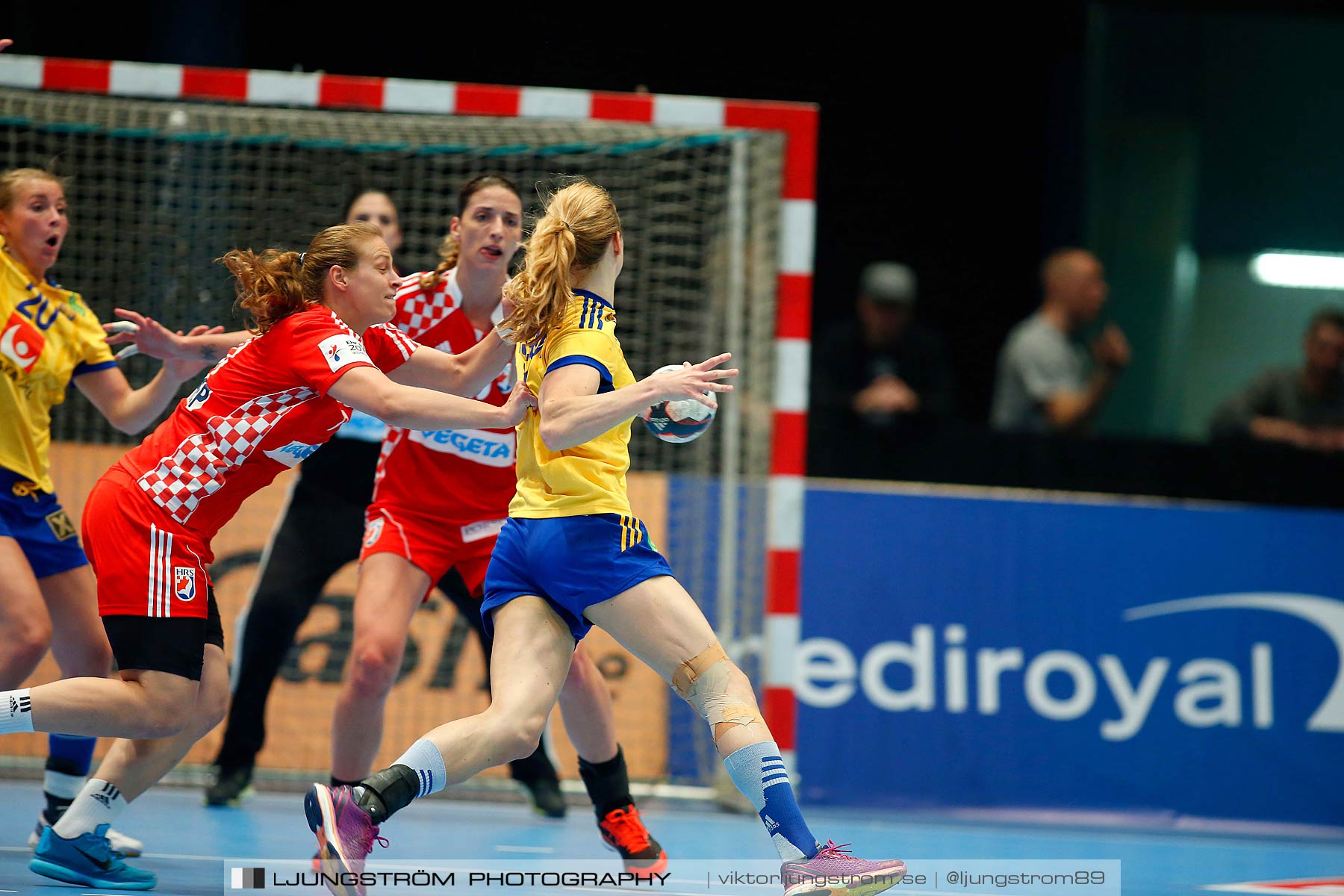 VM-kval Sverige-Kroatien 27-21,dam,Hovet,Stockholm,Sverige,Handboll,,2015,153851