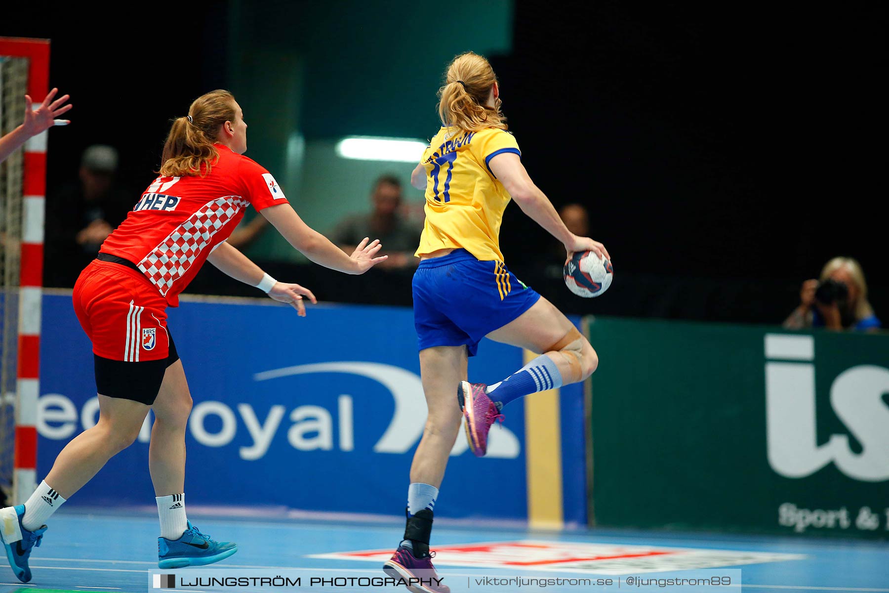 VM-kval Sverige-Kroatien 27-21,dam,Hovet,Stockholm,Sverige,Handboll,,2015,153854