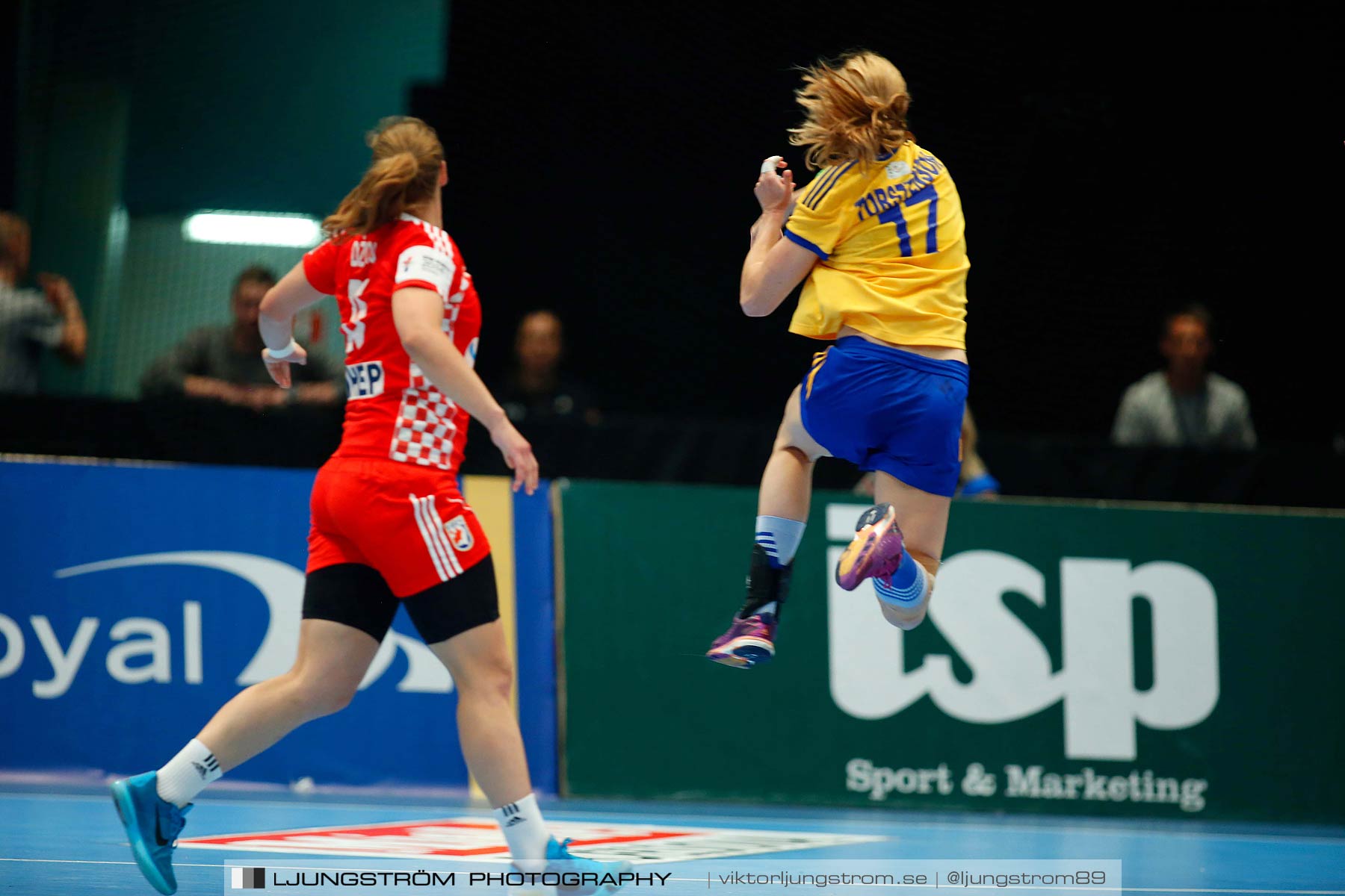 VM-kval Sverige-Kroatien 27-21,dam,Hovet,Stockholm,Sverige,Handboll,,2015,153856