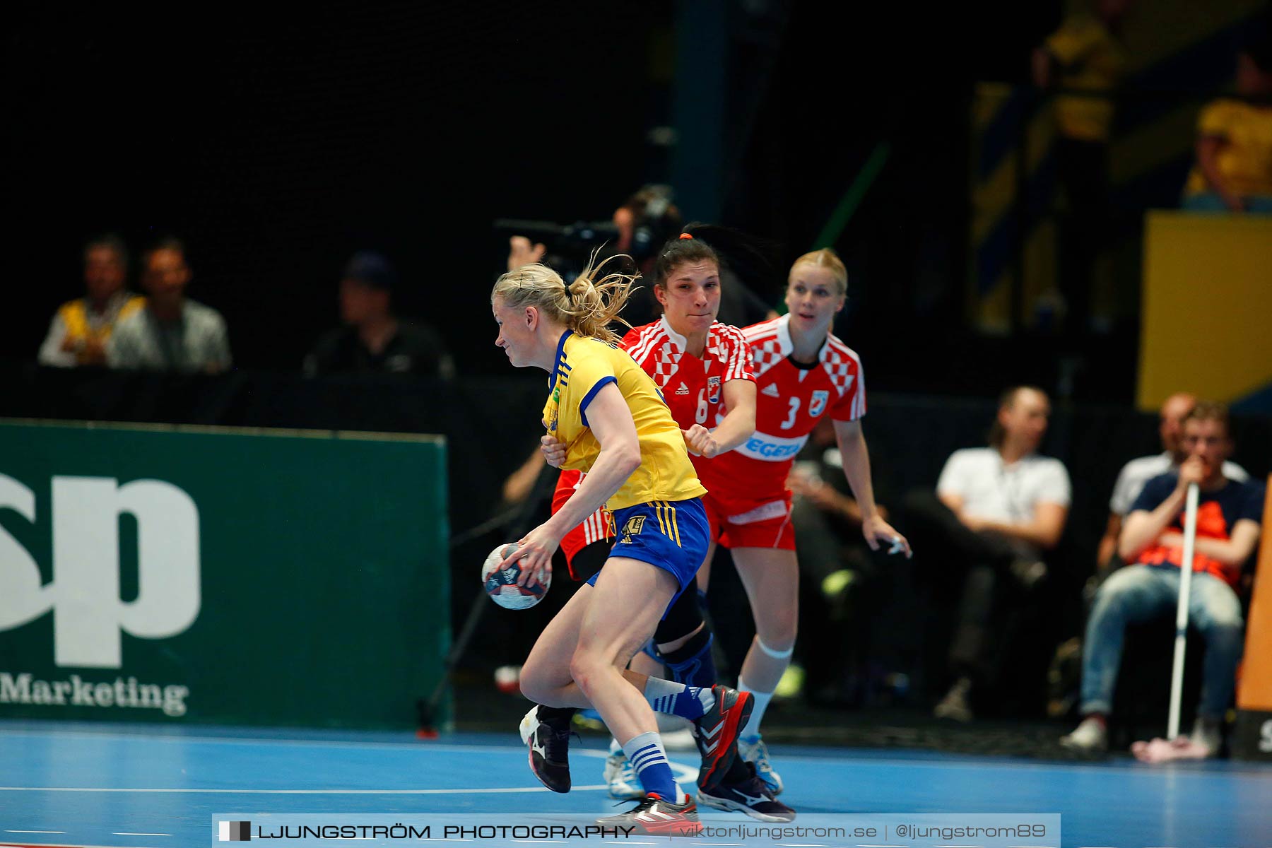 VM-kval Sverige-Kroatien 27-21,dam,Hovet,Stockholm,Sverige,Handboll,,2015,153860