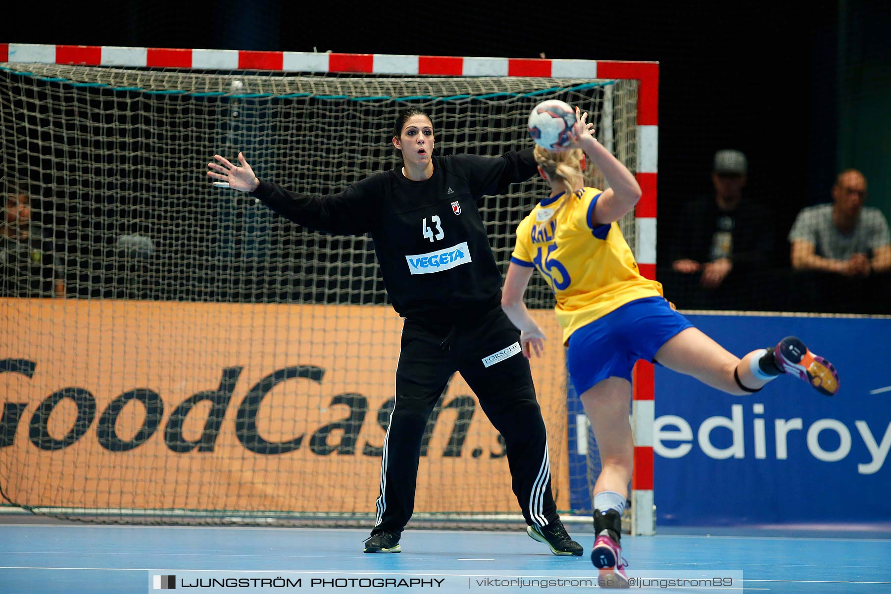 VM-kval Sverige-Kroatien 27-21,dam,Hovet,Stockholm,Sverige,Handboll,,2015,153868